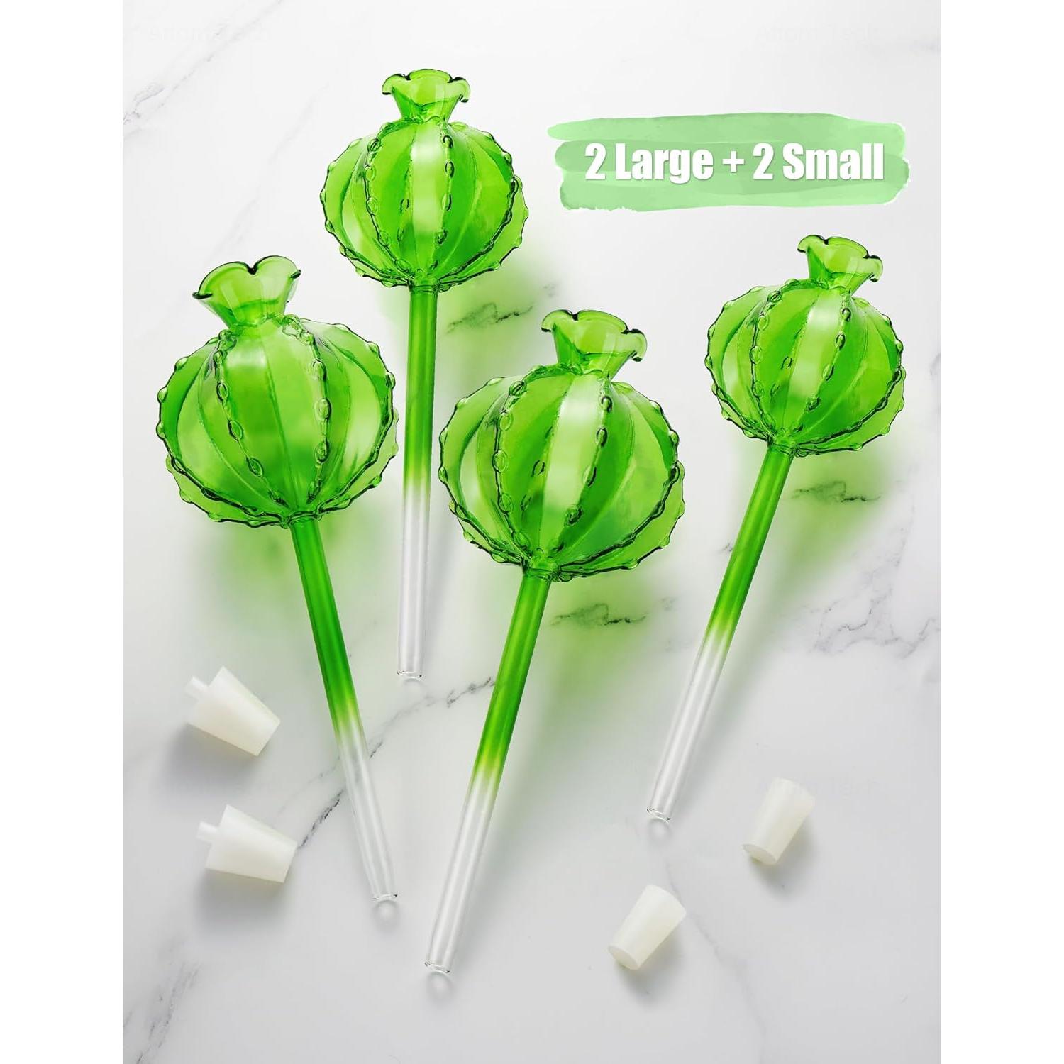 Esferas de Riego Automático NiHome 4-Pack Vidrio Verde