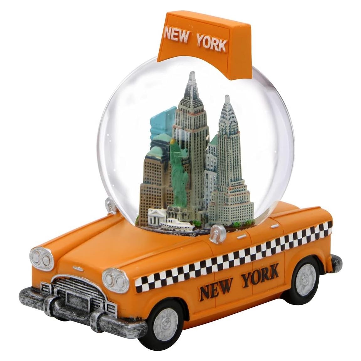 Globo de Nieve Taxi Nueva York 10 cm Resina City-Souvenirs