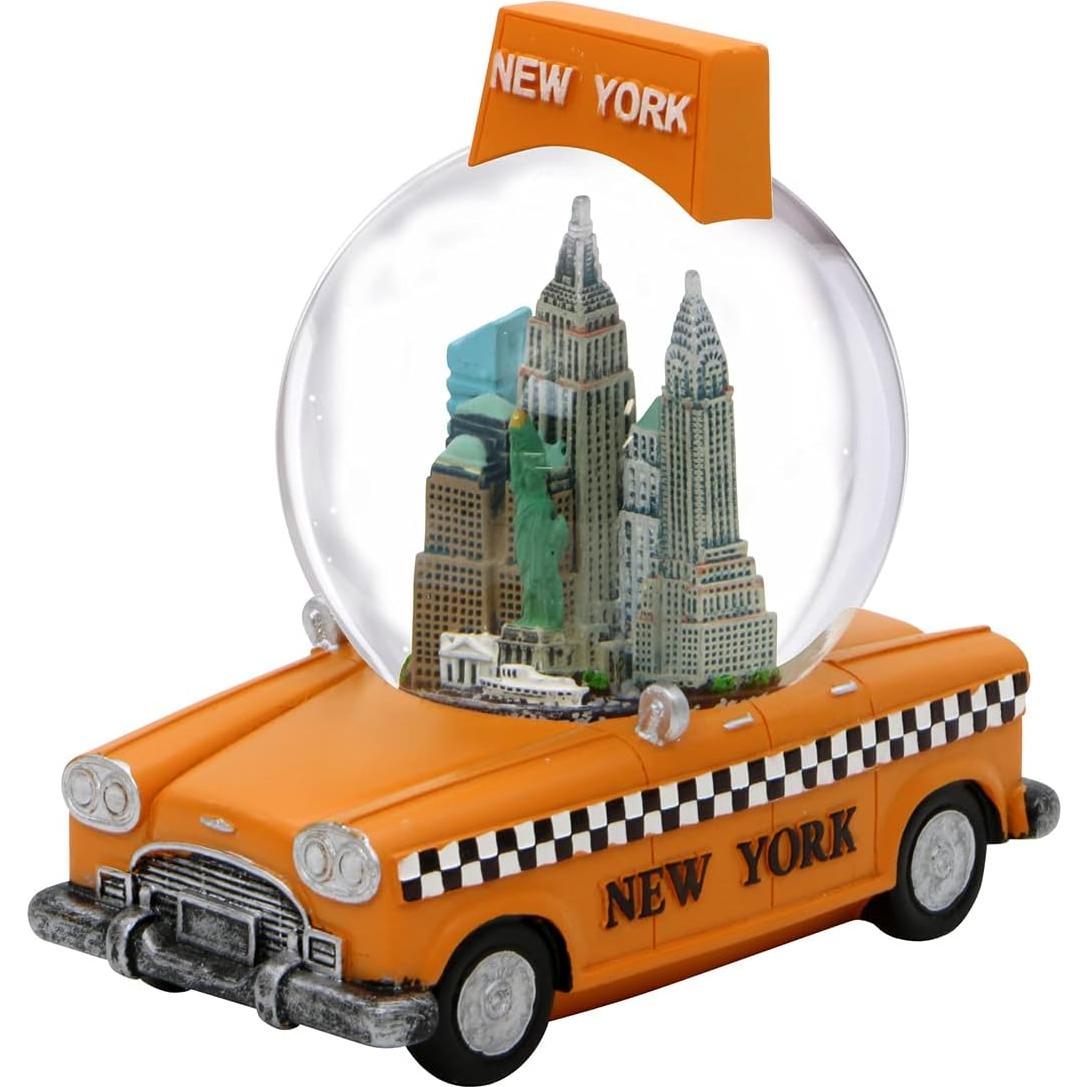 Globo de Nieve Taxi Nueva York 10 cm Resina City-Souvenirs