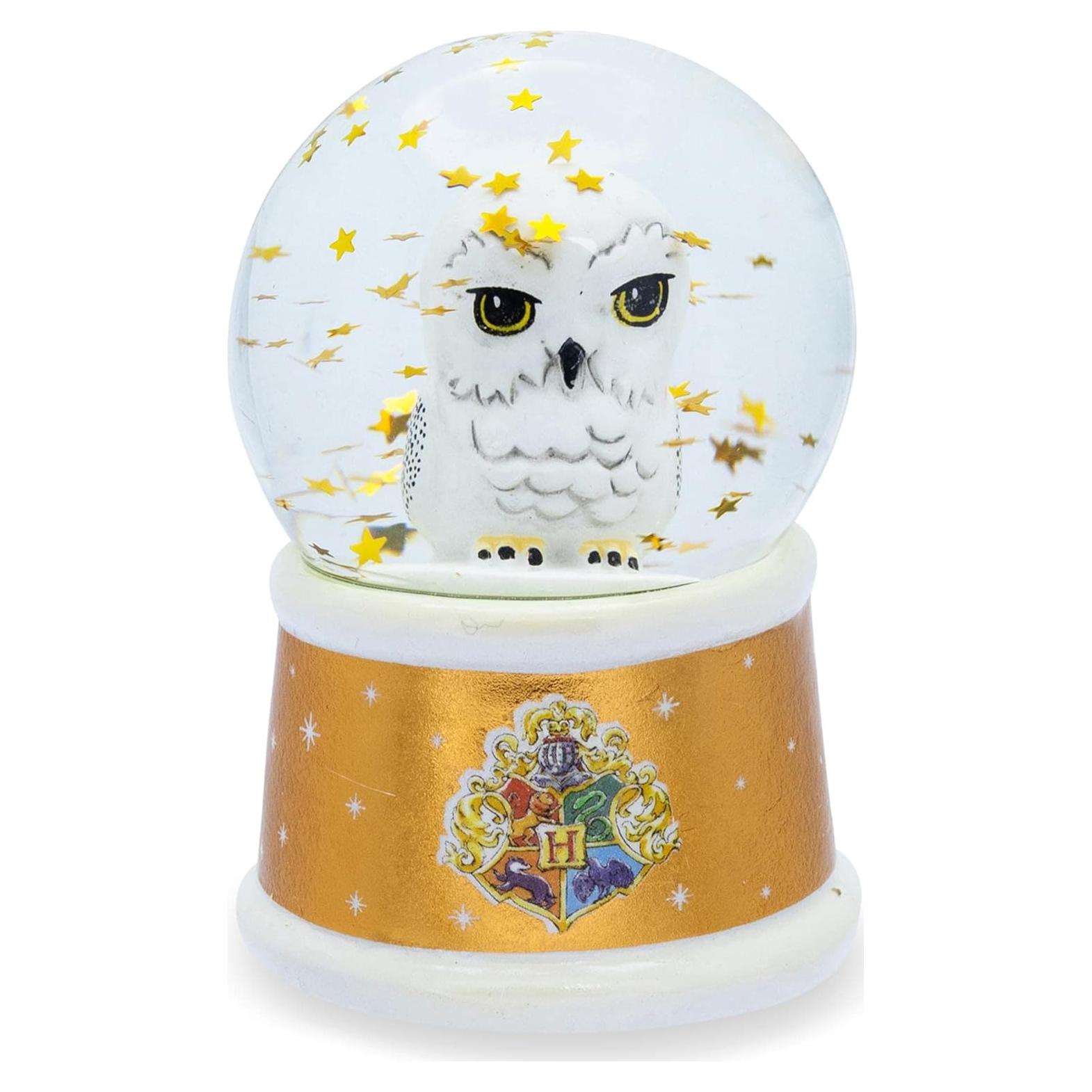 Mini Globo de Nieve Harry Potter Hedwig Luz 7.6 cm