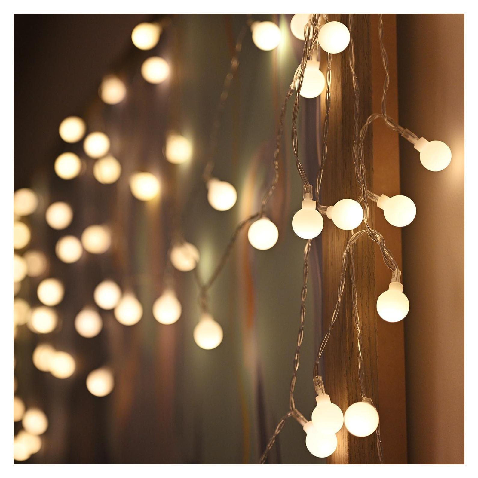 Luces de Cuerda de Hadas iFestival 40 LED 5m USB Blanca Cálida