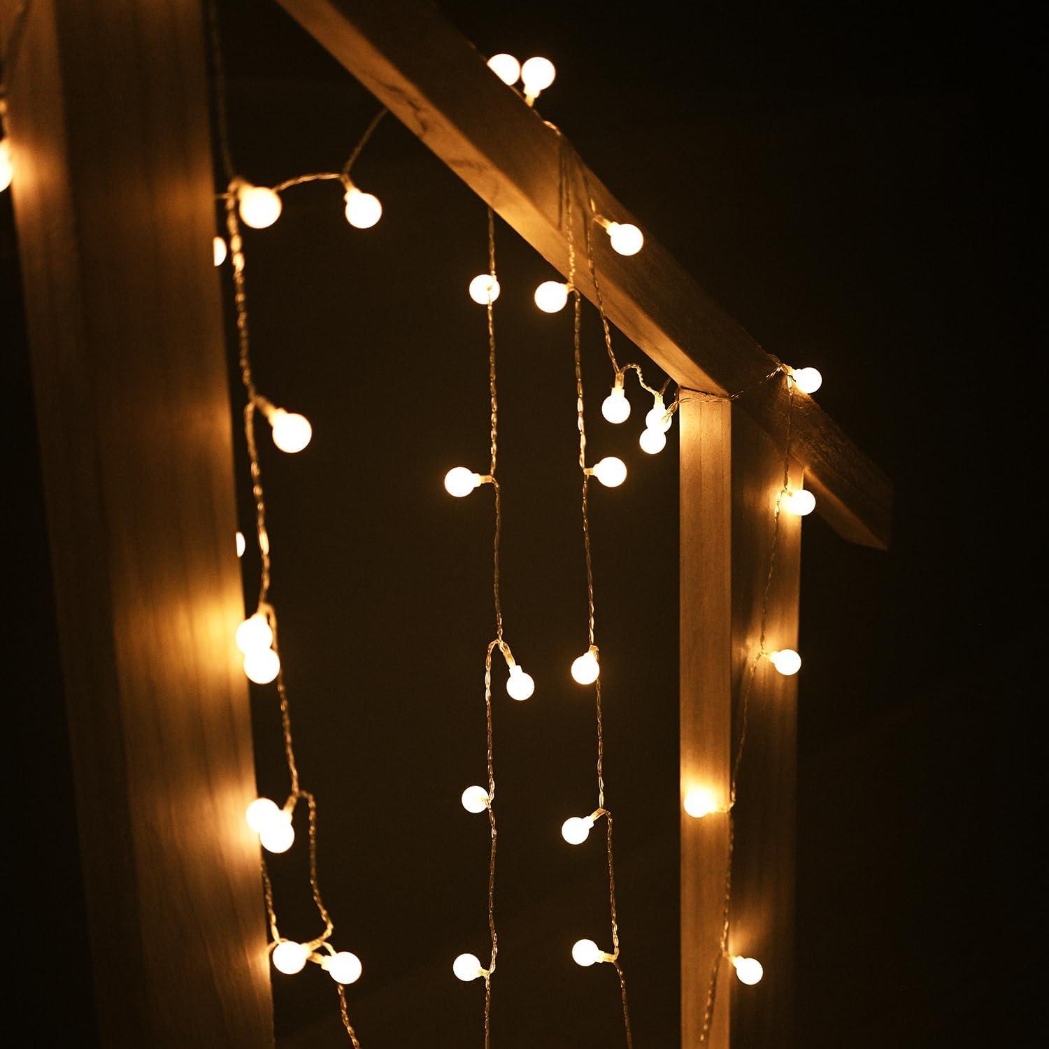 Luces de Cuerda de Hadas iFestival 40 LED 5m USB Blanca Cálida