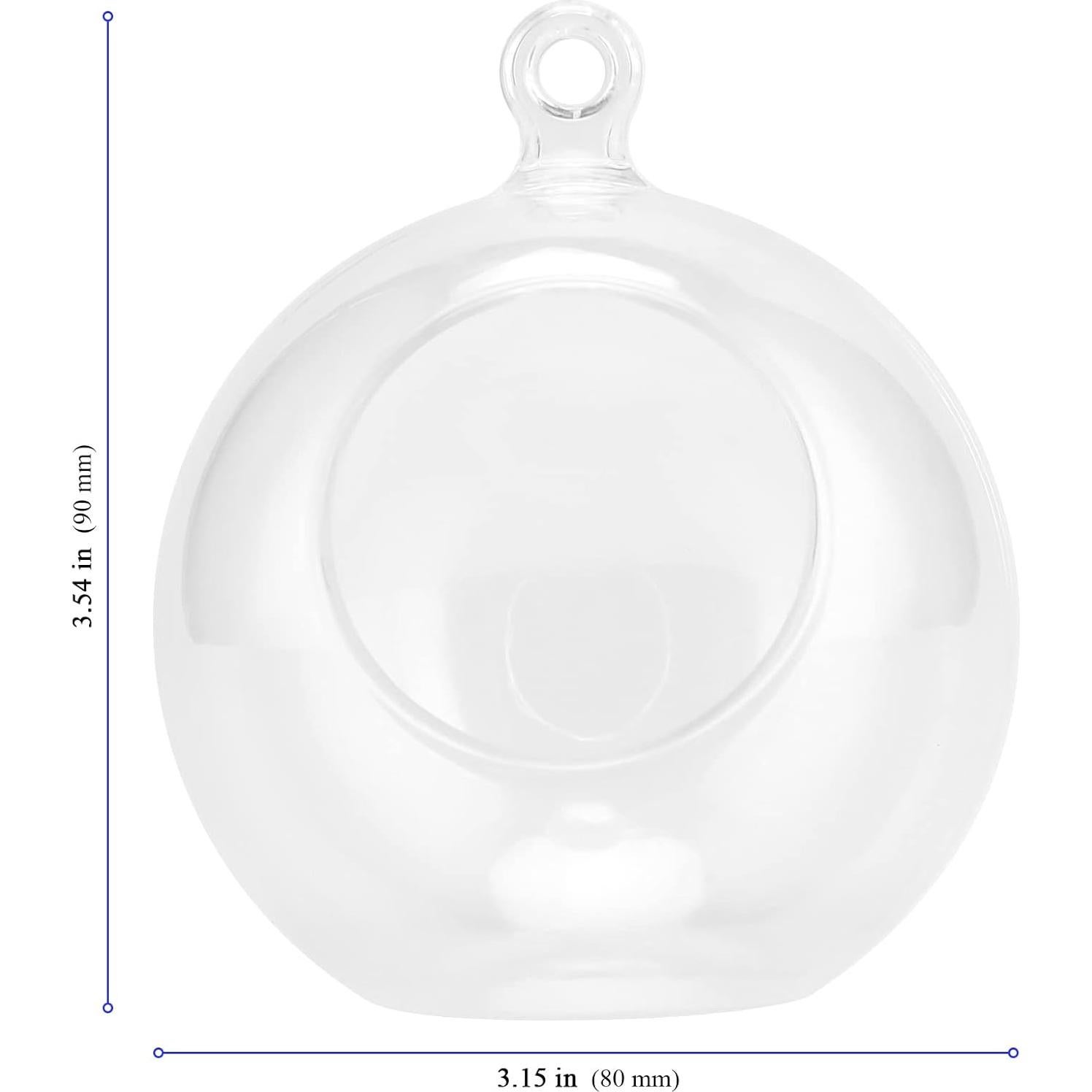 Paquete de 40 Bolas Colgantes Acrílicas 90mm KEILEOHO