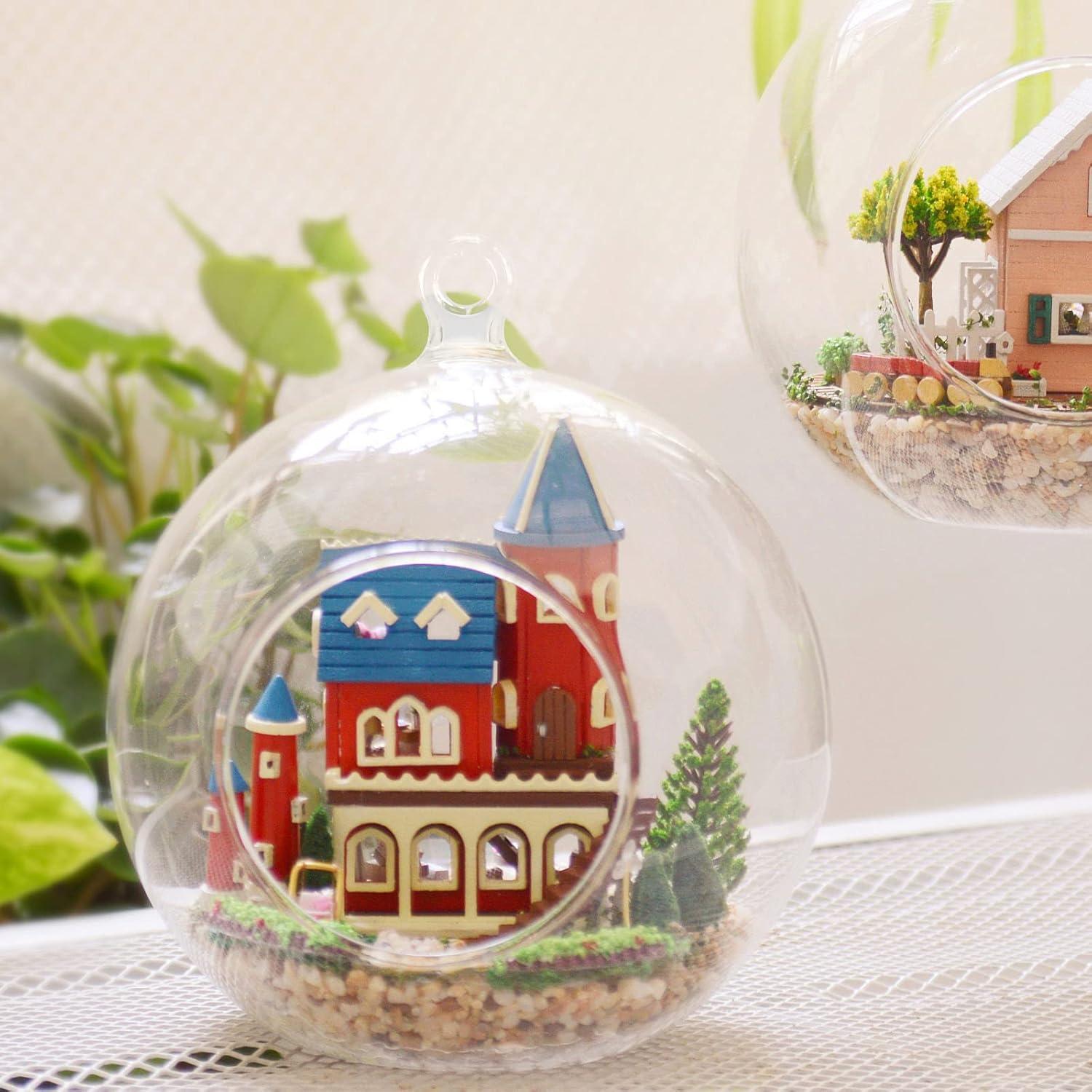 Paquete de 40 Bolas Colgantes Acrílicas 90mm KEILEOHO