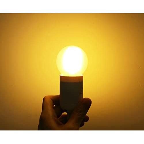 Bombillas LED Dimmables E26 Desheng 4W Luz Cálida 2700K - Paquete de 5