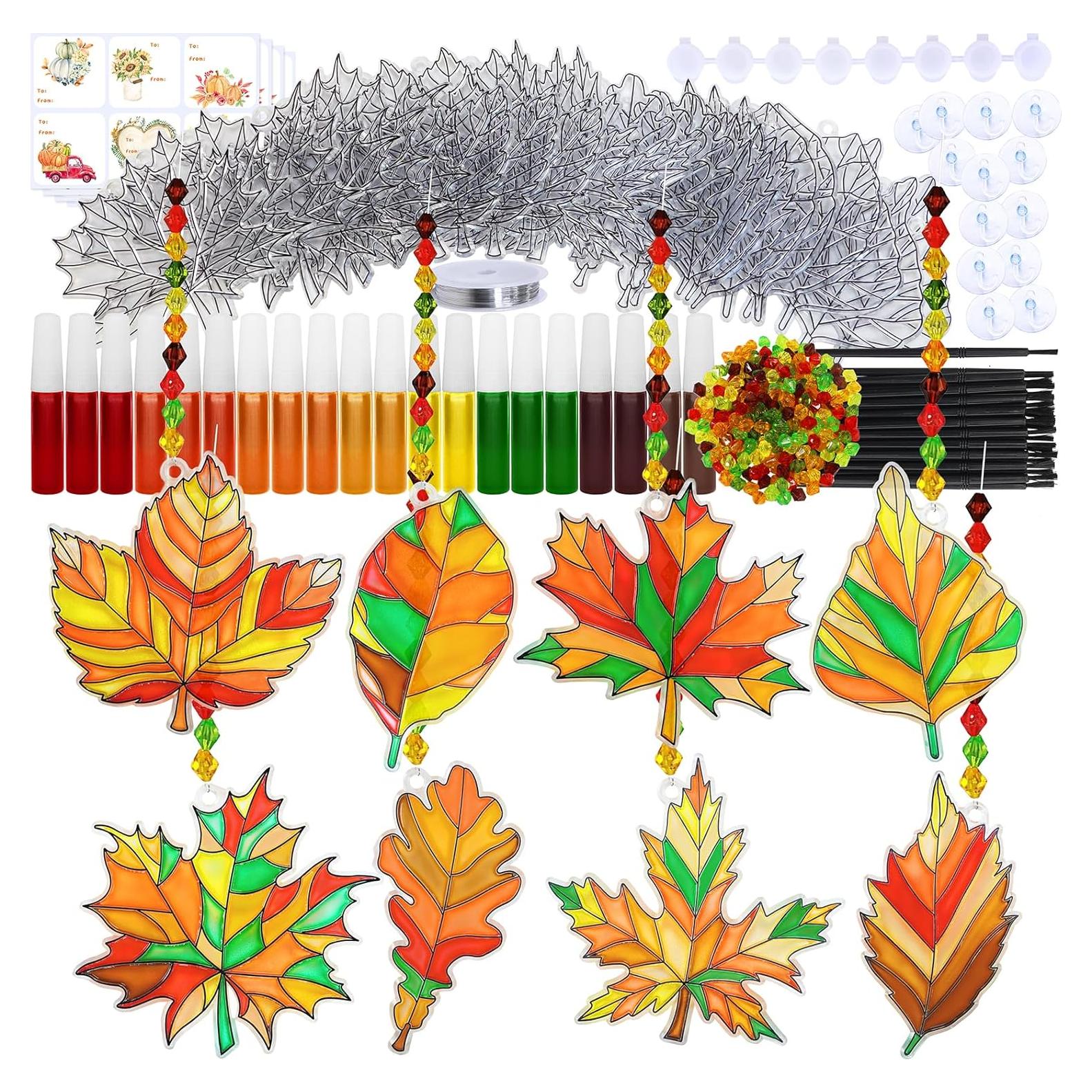 Kit de Manualidades Winlyn 24 Atrapa Rayos Hoja Otoño