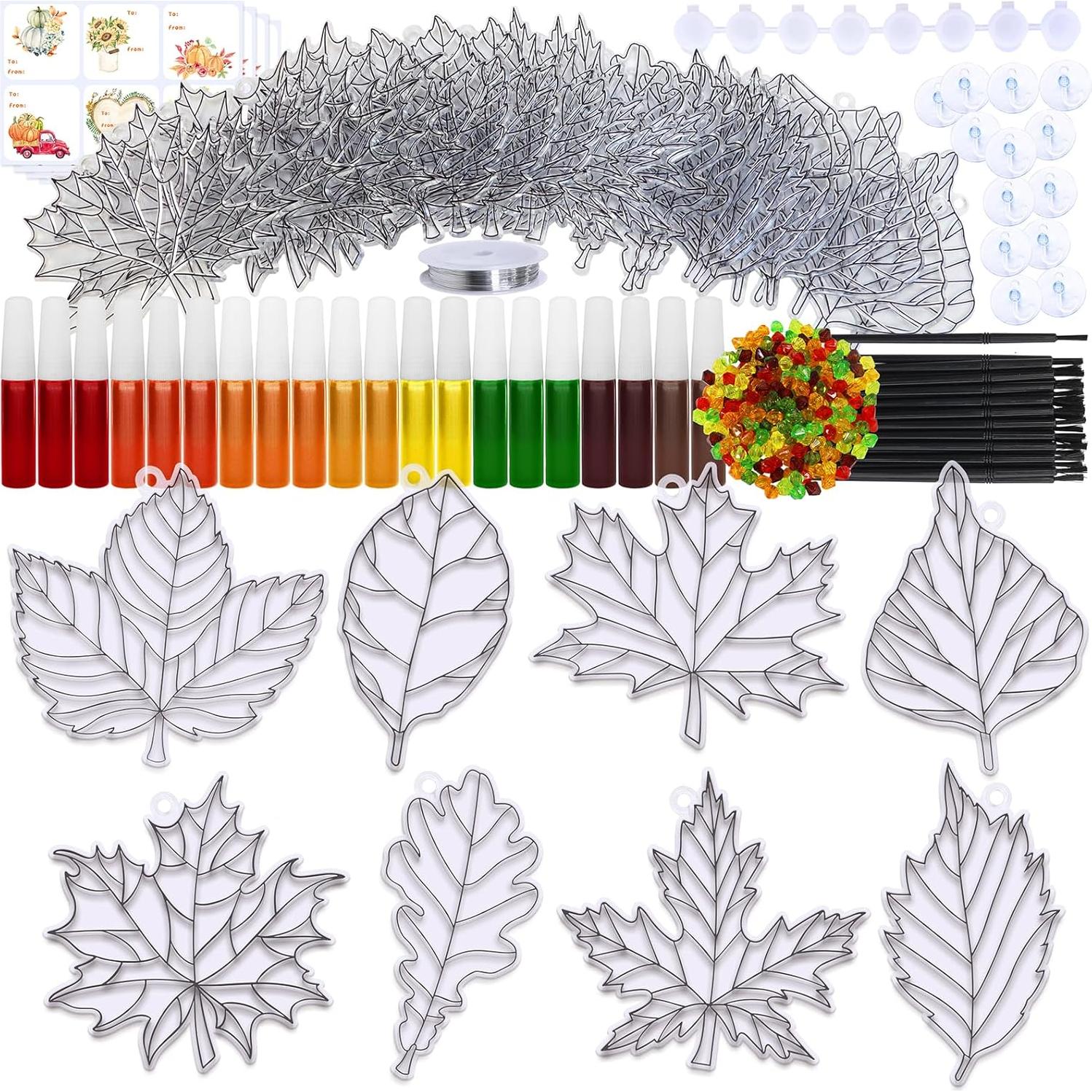Kit de Manualidades Winlyn 24 Atrapa Rayos Hoja Otoño