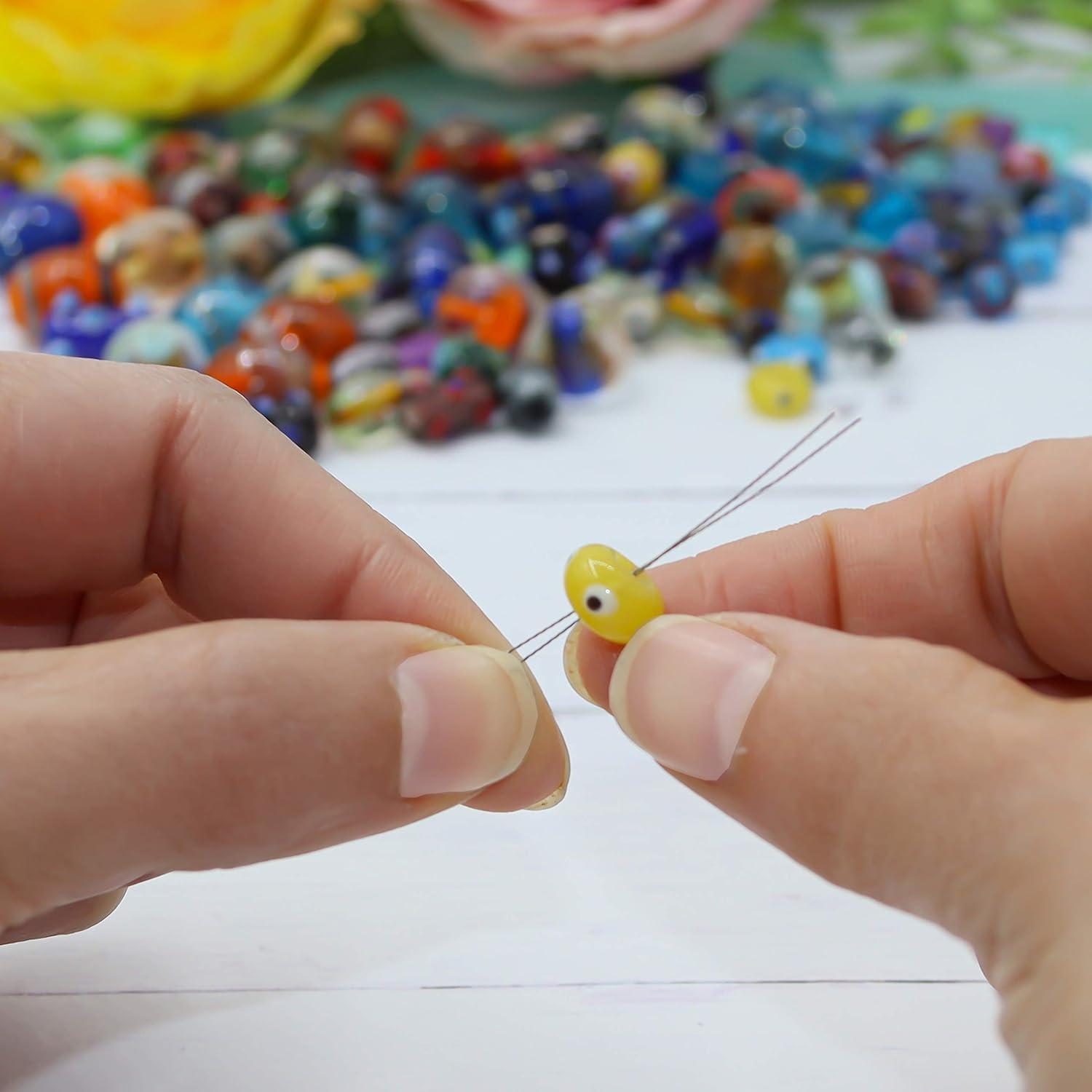 Cuentas de Vidrio Asortidas Fun-Weevz 50 Piezas para Joyería