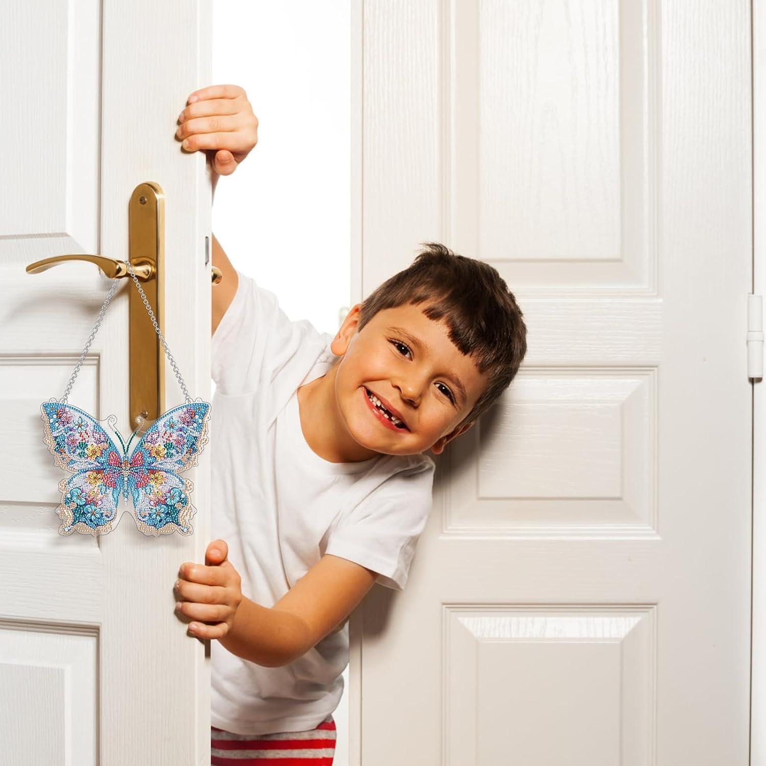 Kits de Pintura de Diamante Scettar 2 Pcs Mariposa DIY