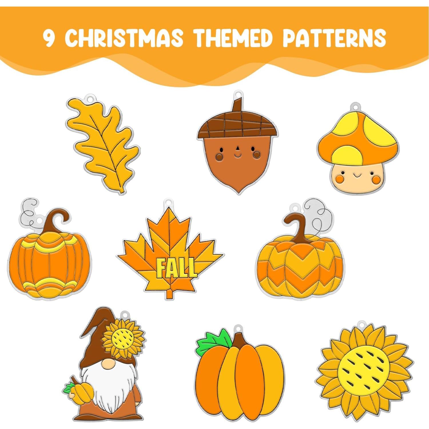 Kit de Manualidades Fprl 27 Piezas Otoño Atrapa Rayos