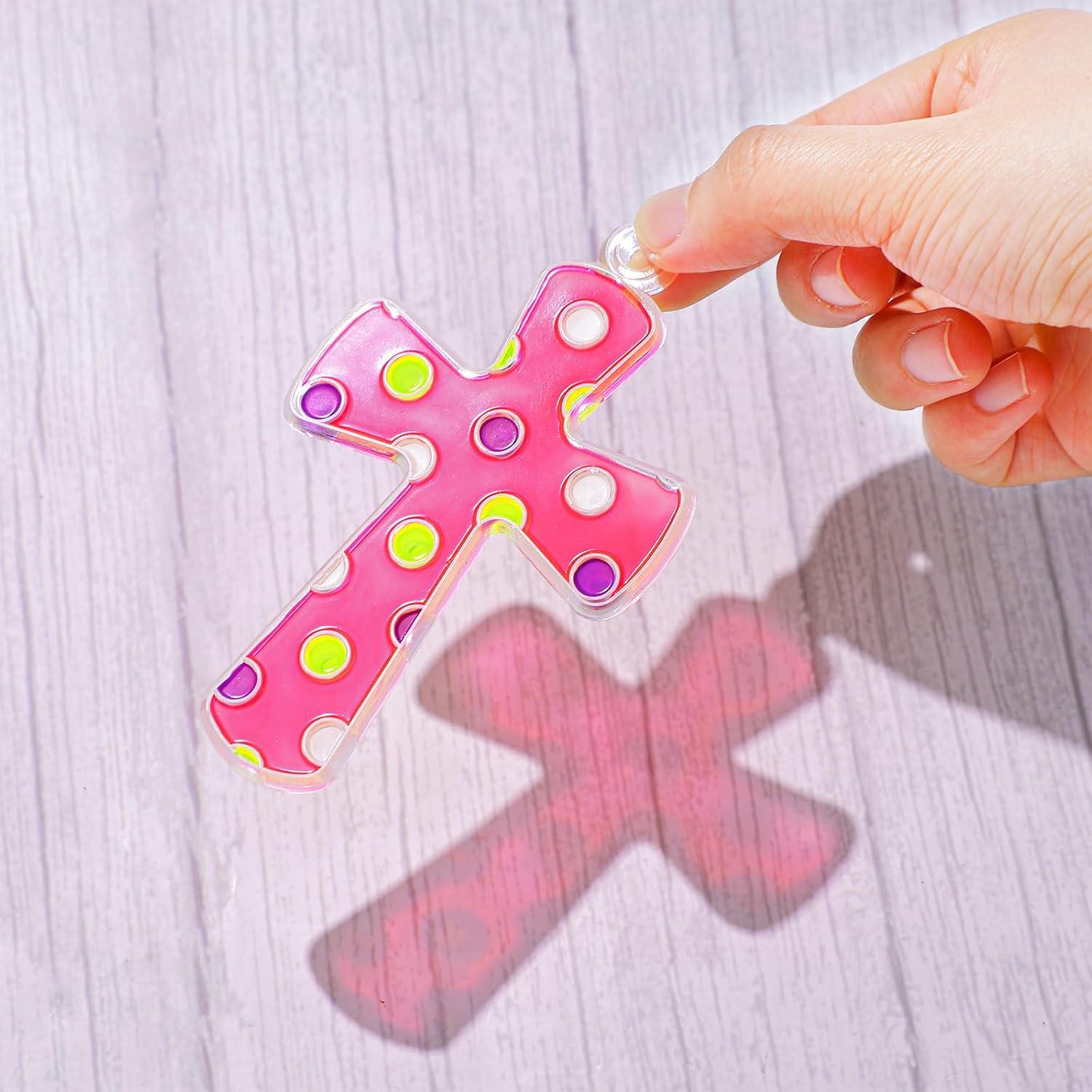 Kit de Manualidades Poen 28 Sets Cruces Religiosas DIY