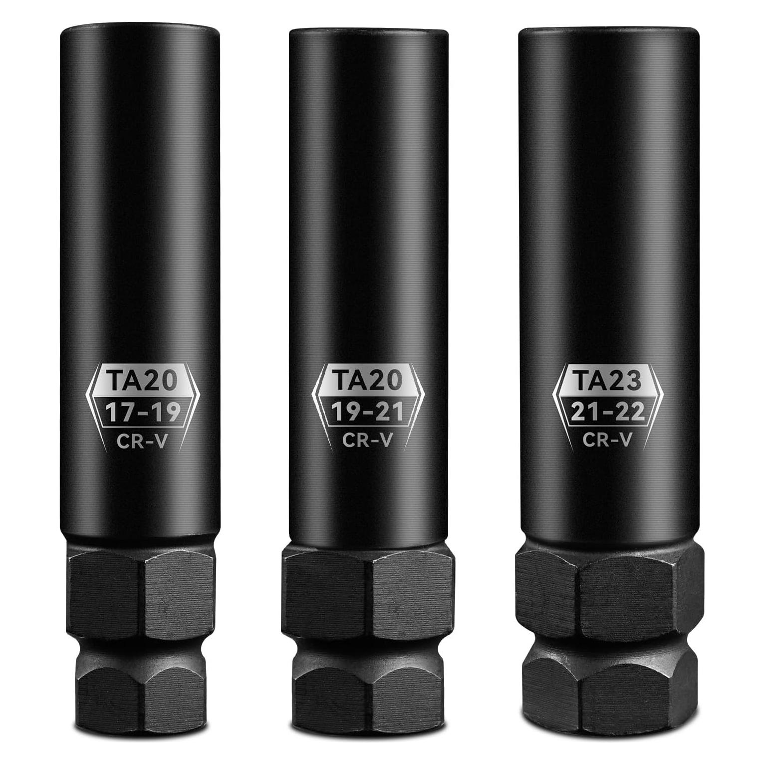 Juego de Llave de Tuerca 10 Spline pgroup 3 Piezas Acero Cr-V