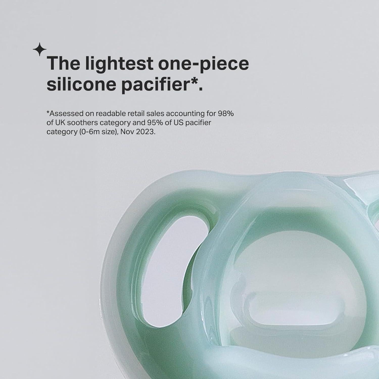 Chupete de Silicona Tommee Tippee 6-18 Meses Paquete de 4