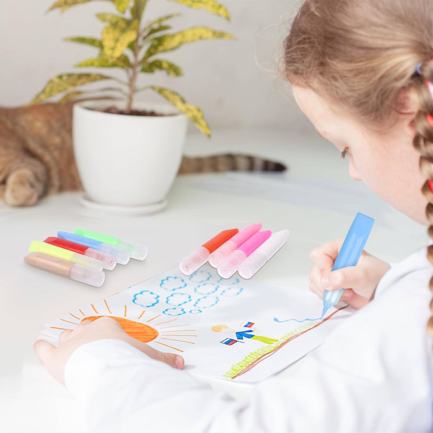 48 Marcadores de Pintura Acrílica JunLiHong 5ml 24 Colores