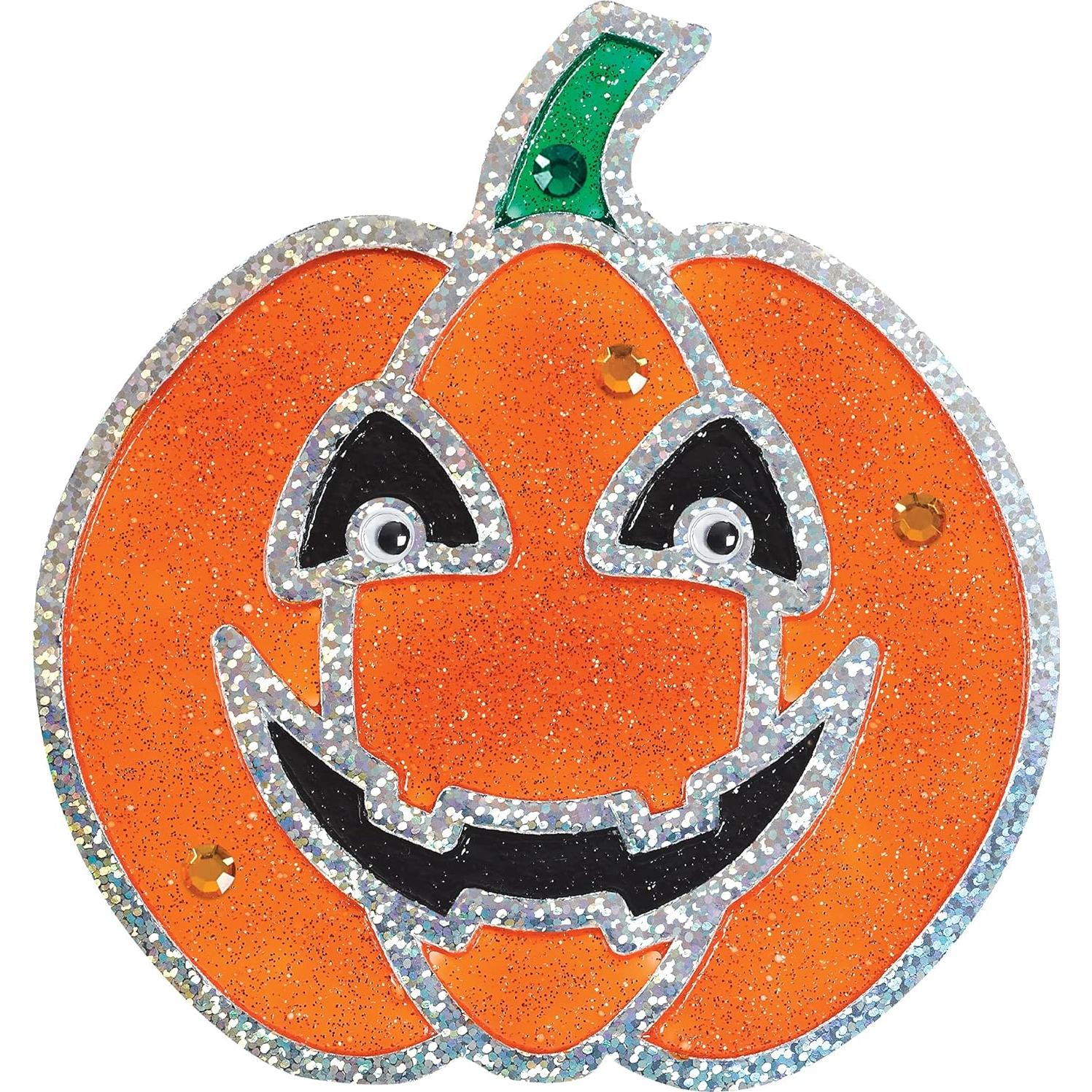 Kit de Manualidades Halloween Creatividad para Niños - Arte de Ventana DIY