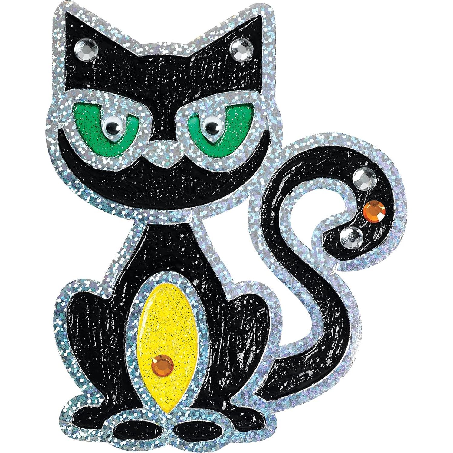 Kit de Manualidades Halloween Creatividad para Niños - Arte de Ventana DIY