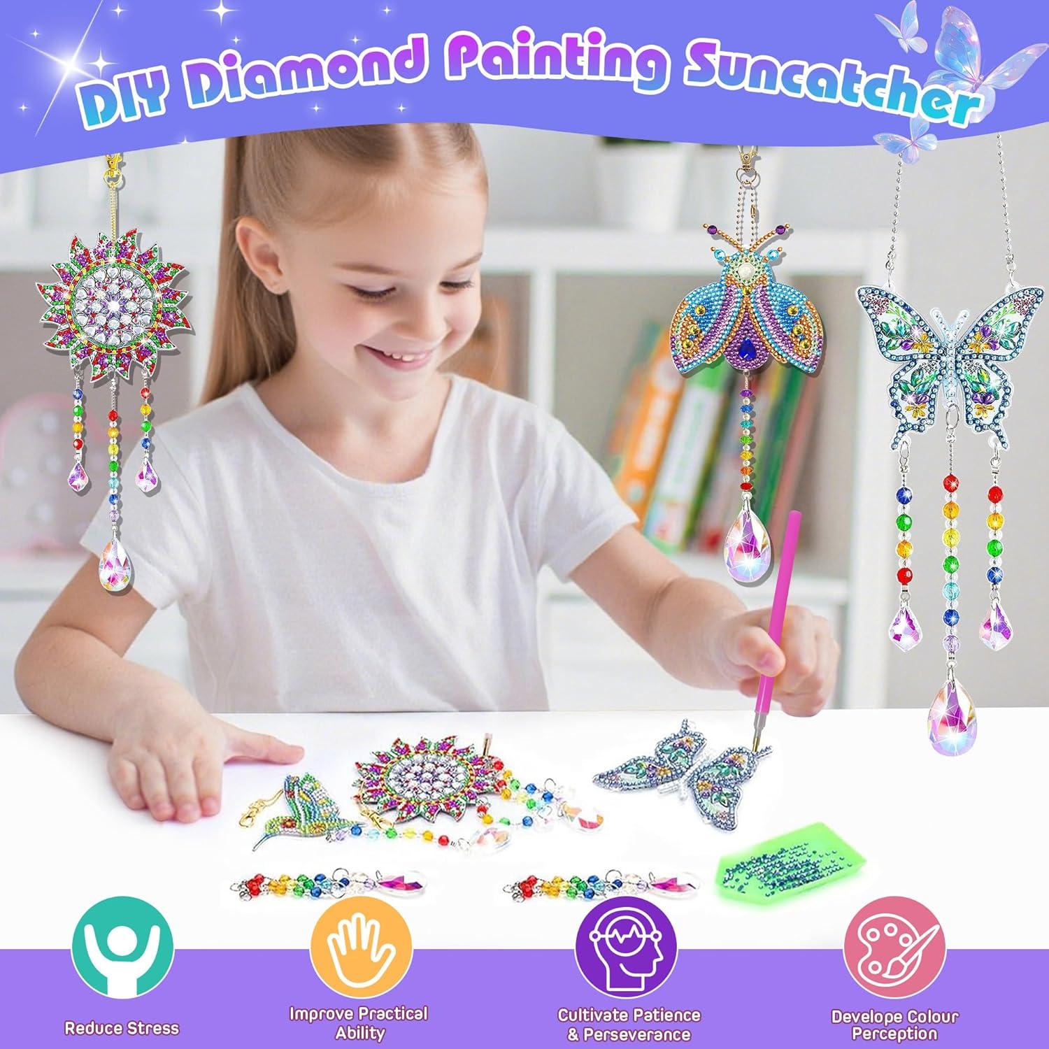 Kit de Arte de Diamante Mulyric 5 Piezas para Niños y Adultos