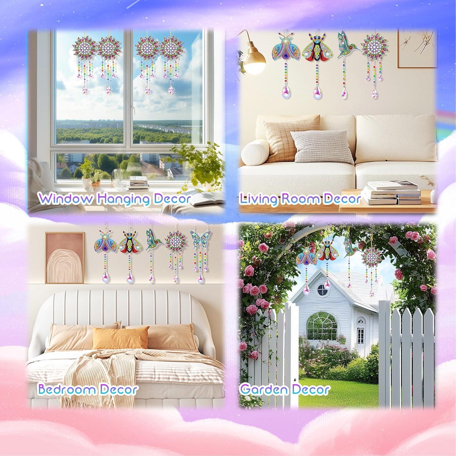 Kit de Arte de Diamante Mulyric 5 Piezas para Niños y Adultos