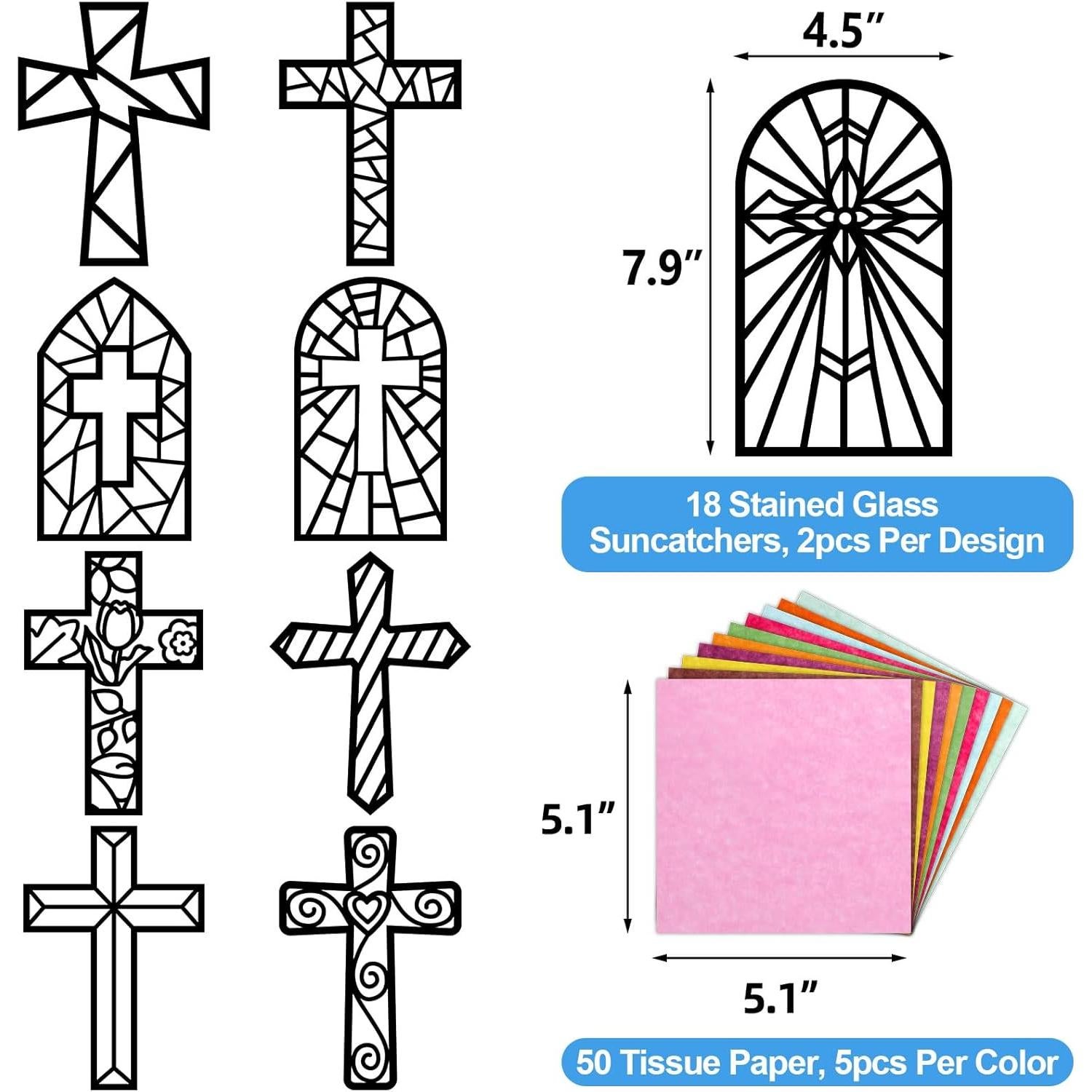 Kit de Manualidades de Atrapasueños Religiosos Ceiba Tree