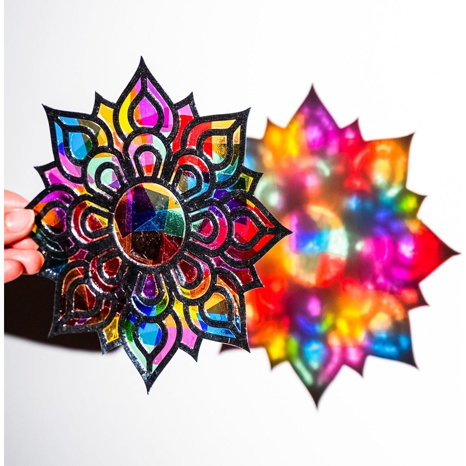 Kit de Manualidades EggSun 36 Sets Atrapa Rayos Mandala