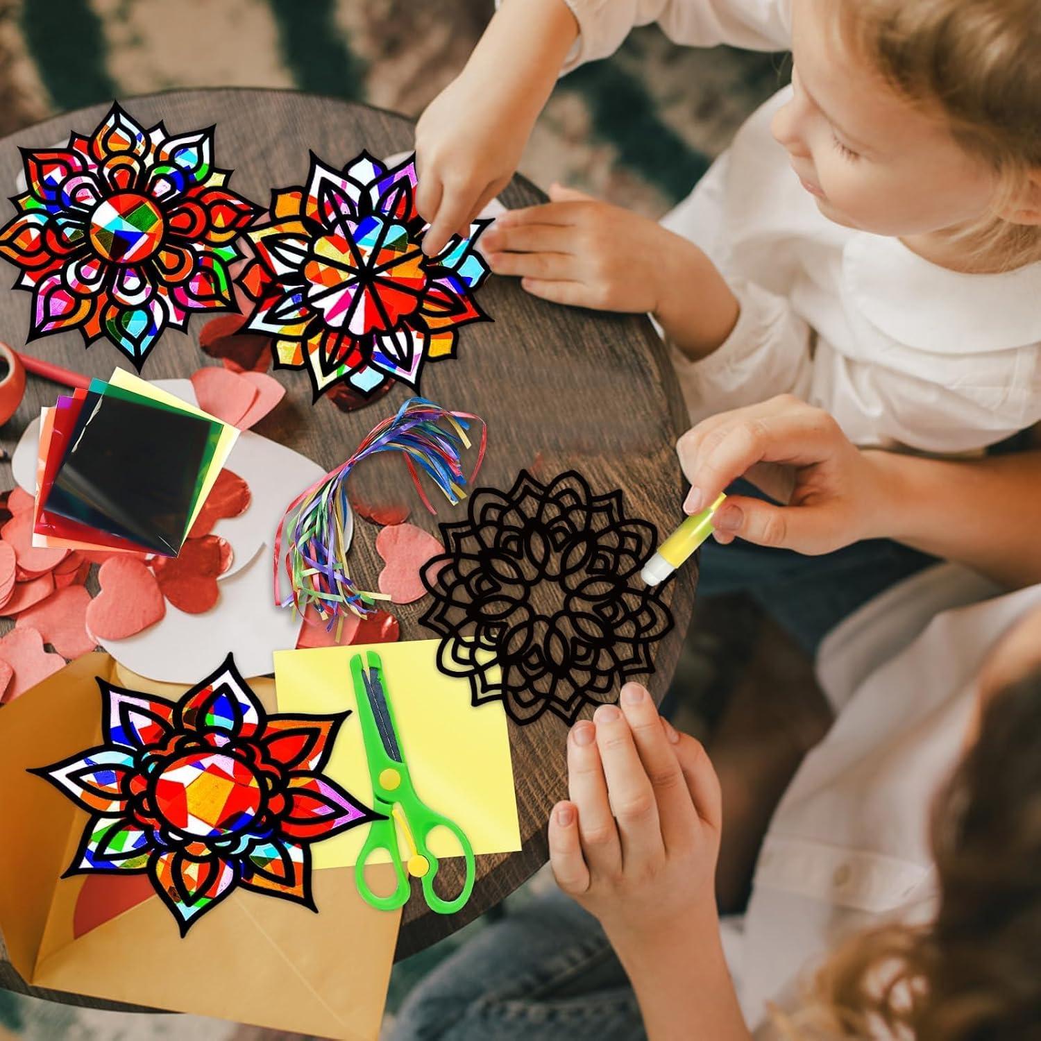 Kit de Manualidades EggSun 36 Sets Atrapa Rayos Mandala