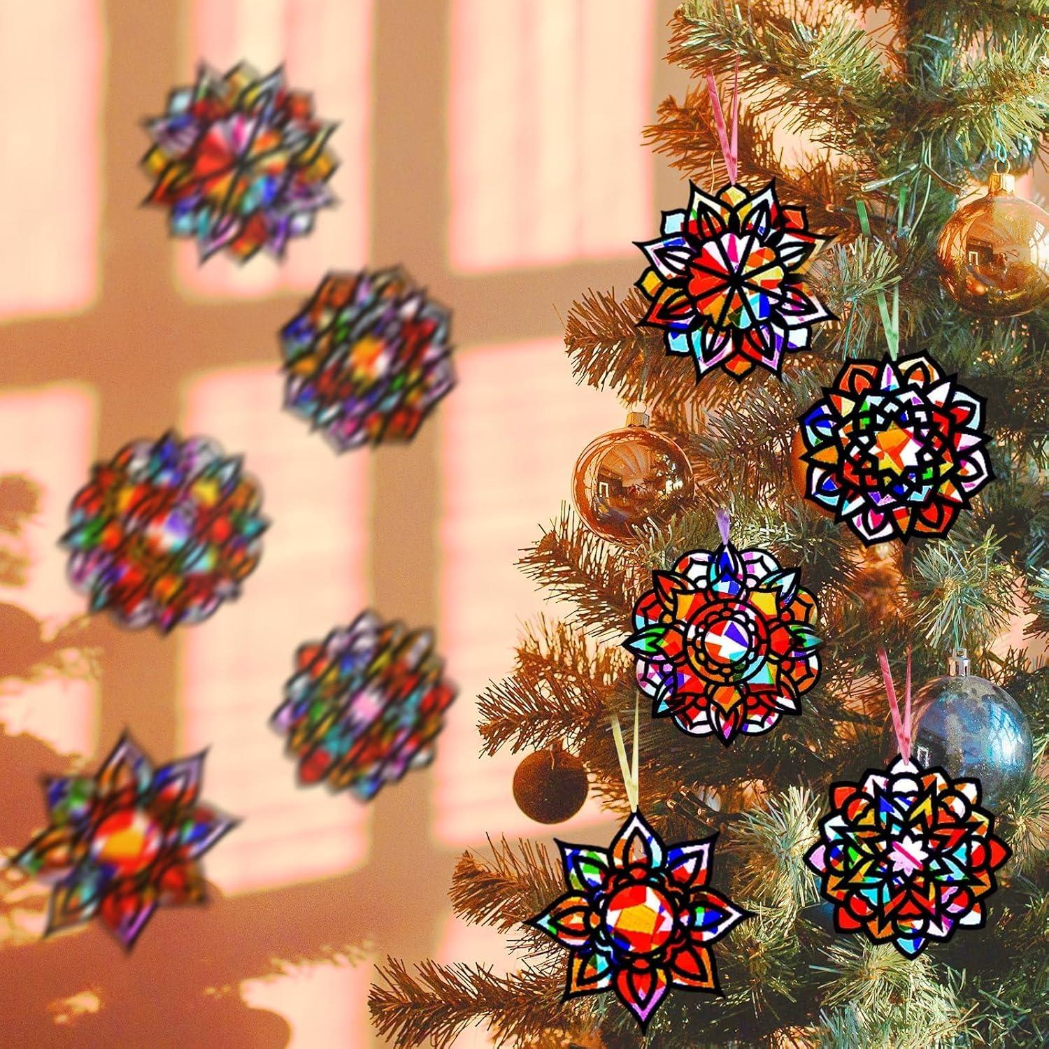 Kit de Manualidades EggSun 36 Sets Atrapa Rayos Mandala