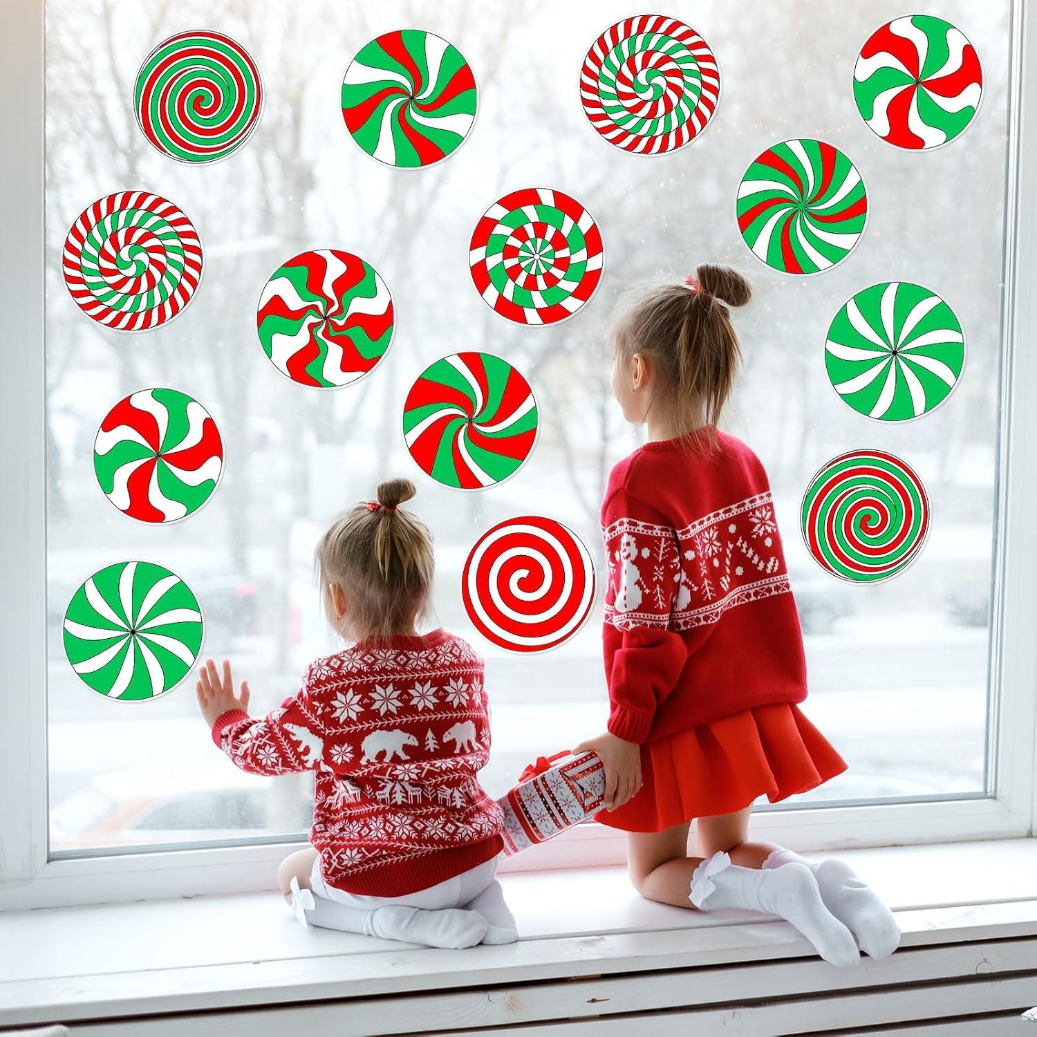 Kit de Manualidades Navideñas Qyeahkj 30 Suncatchers DIY