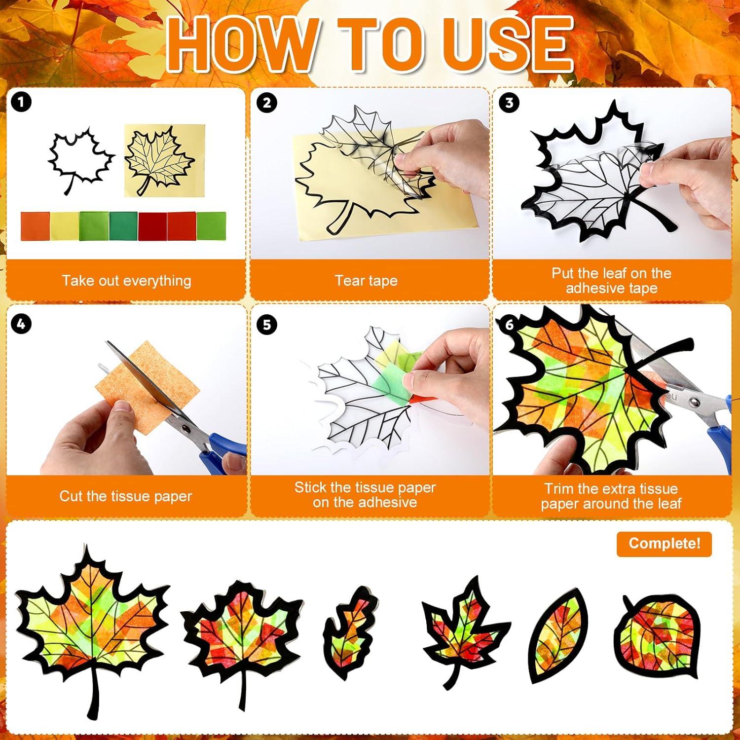 Kit de Manualidades Faccito 30 Atrapasueños Otoño 20x20cm