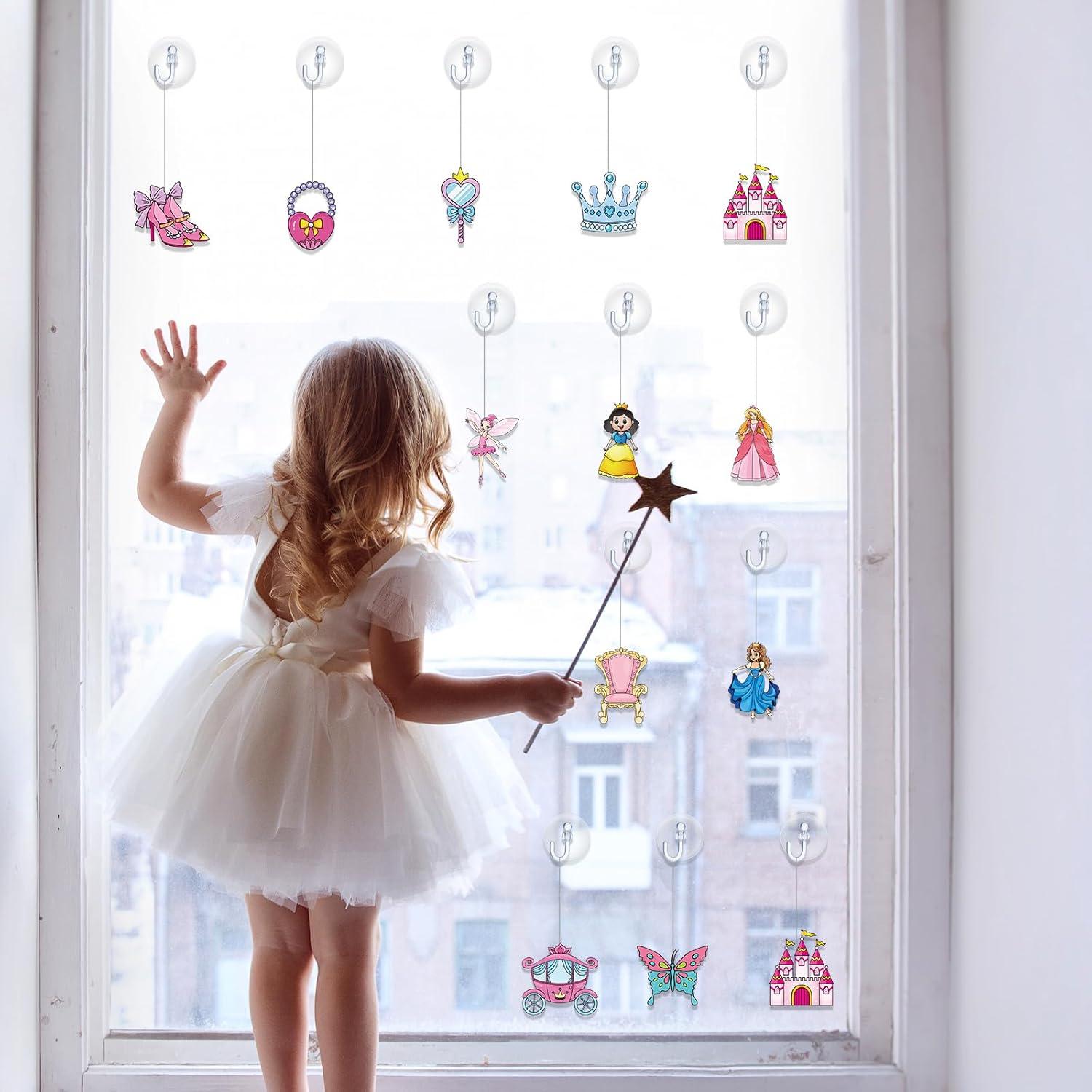 Kit de Suncatcher DIY Jenaai 72 Piezas Estilo Princesa