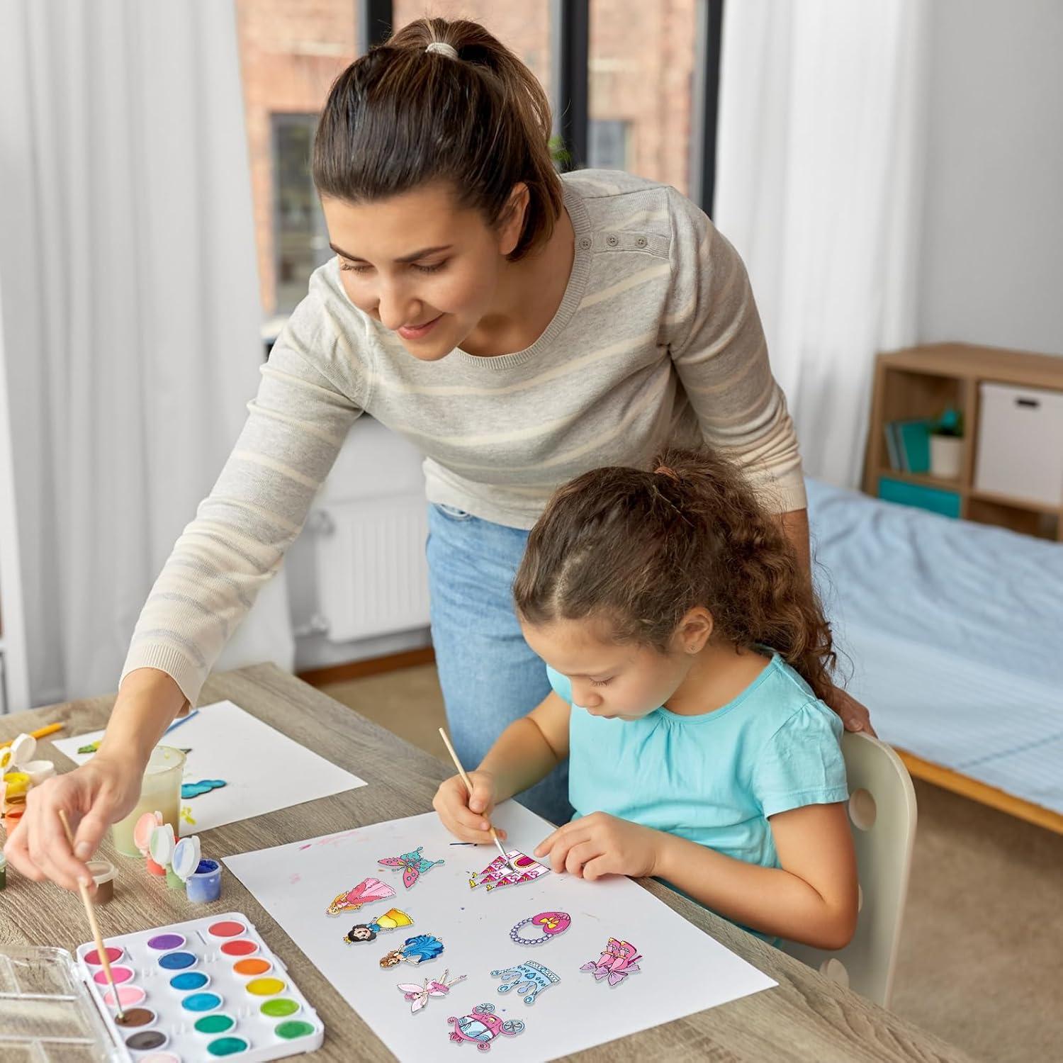 Kit de Suncatcher DIY Jenaai 72 Piezas Estilo Princesa