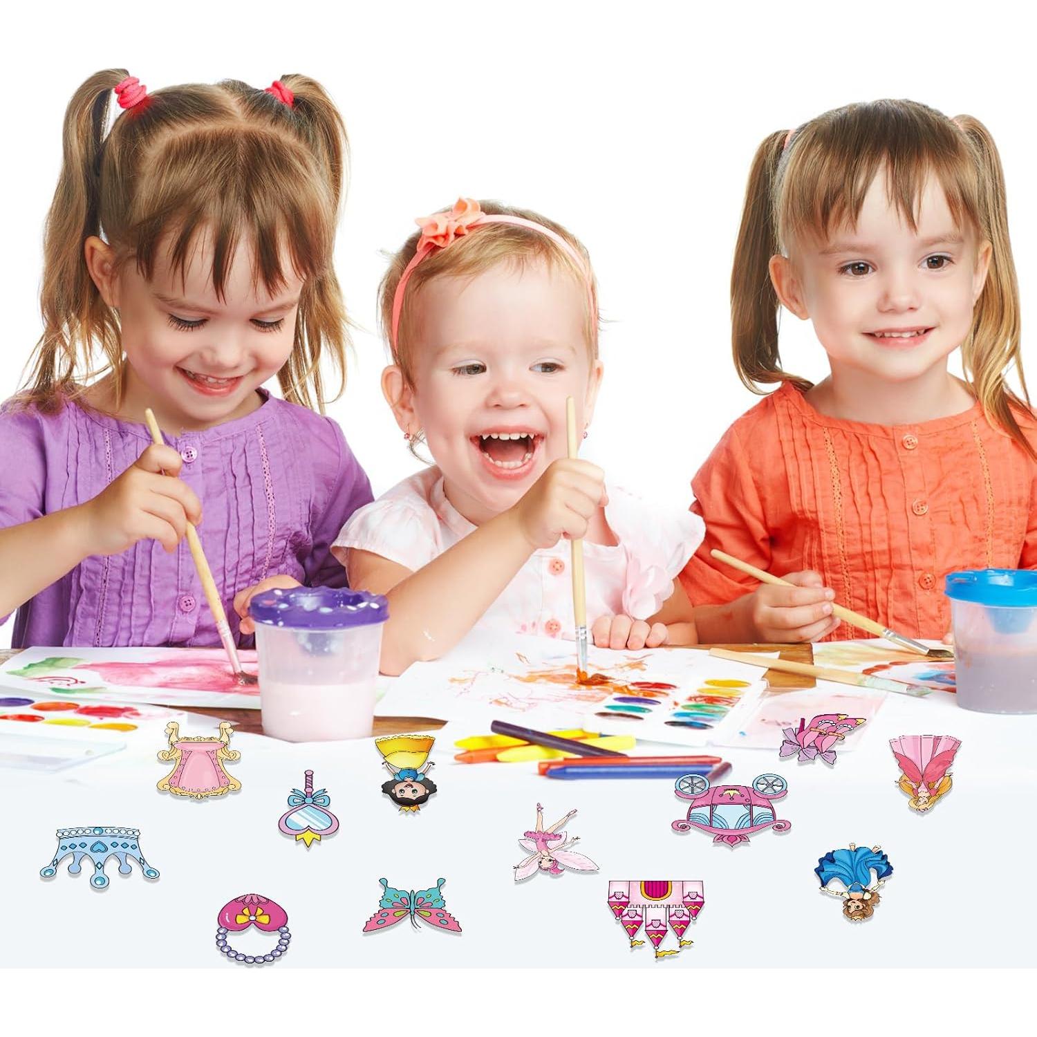 Kit de Suncatcher DIY Jenaai 72 Piezas Estilo Princesa