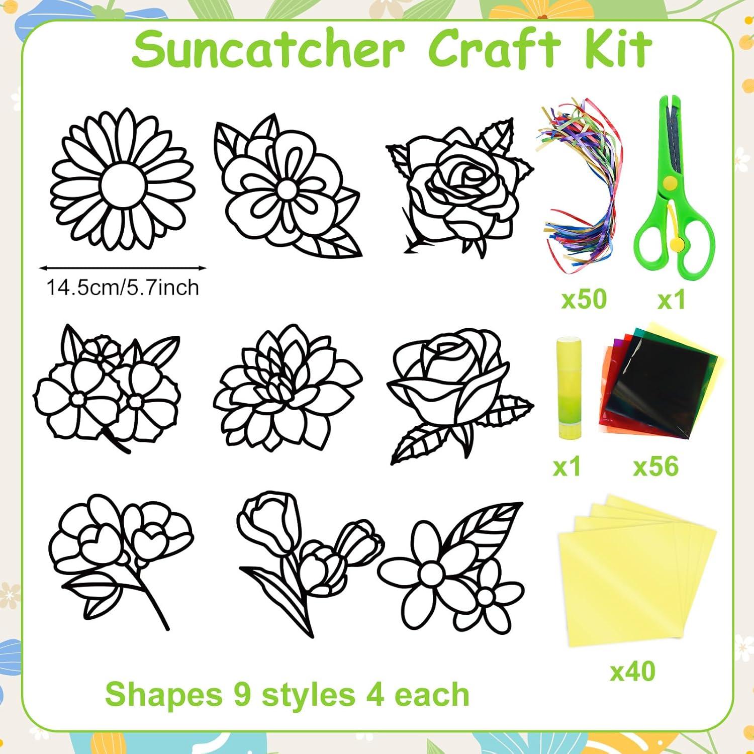 Kit de Manualidades de Atrapasueños EggSun 36 Sets para Niños
