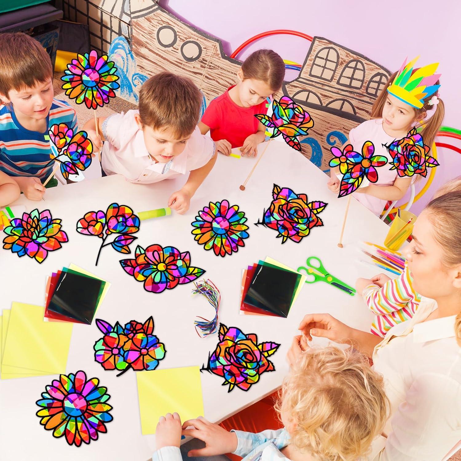 Kit de Manualidades de Atrapasueños EggSun 36 Sets para Niños