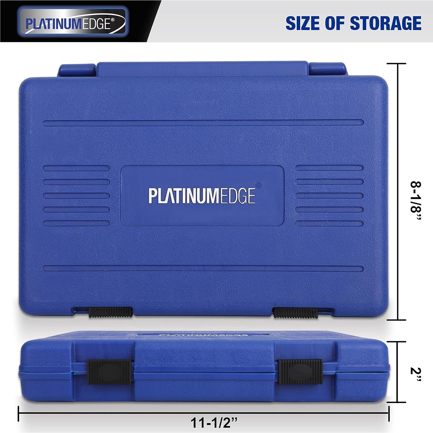 Juego de Llaves para Tuercas de Rueda PlatinumEdge 16 Piezas