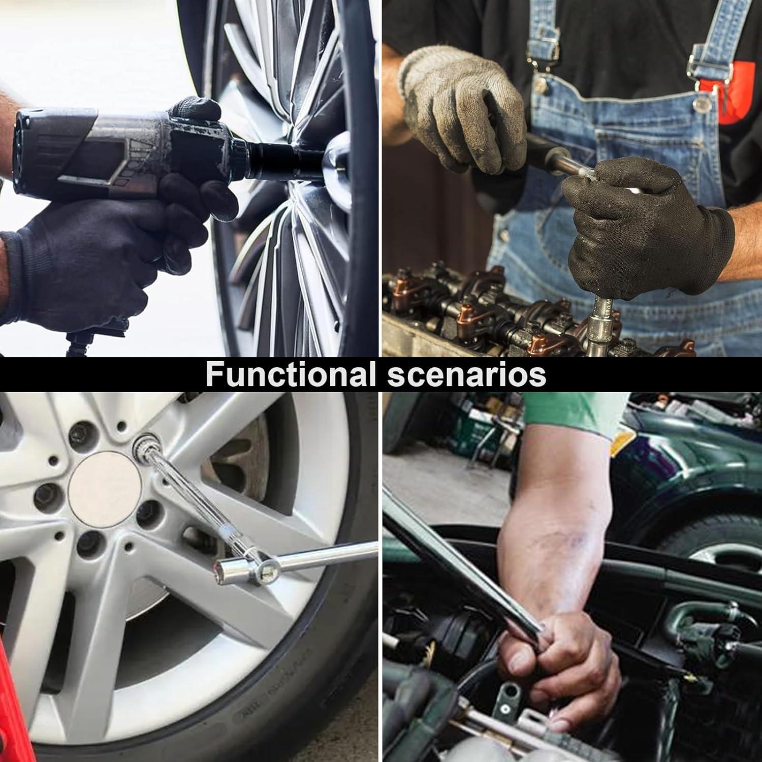 Juego de herramientas CXPRO 16 piezas para tuercas de bloqueo