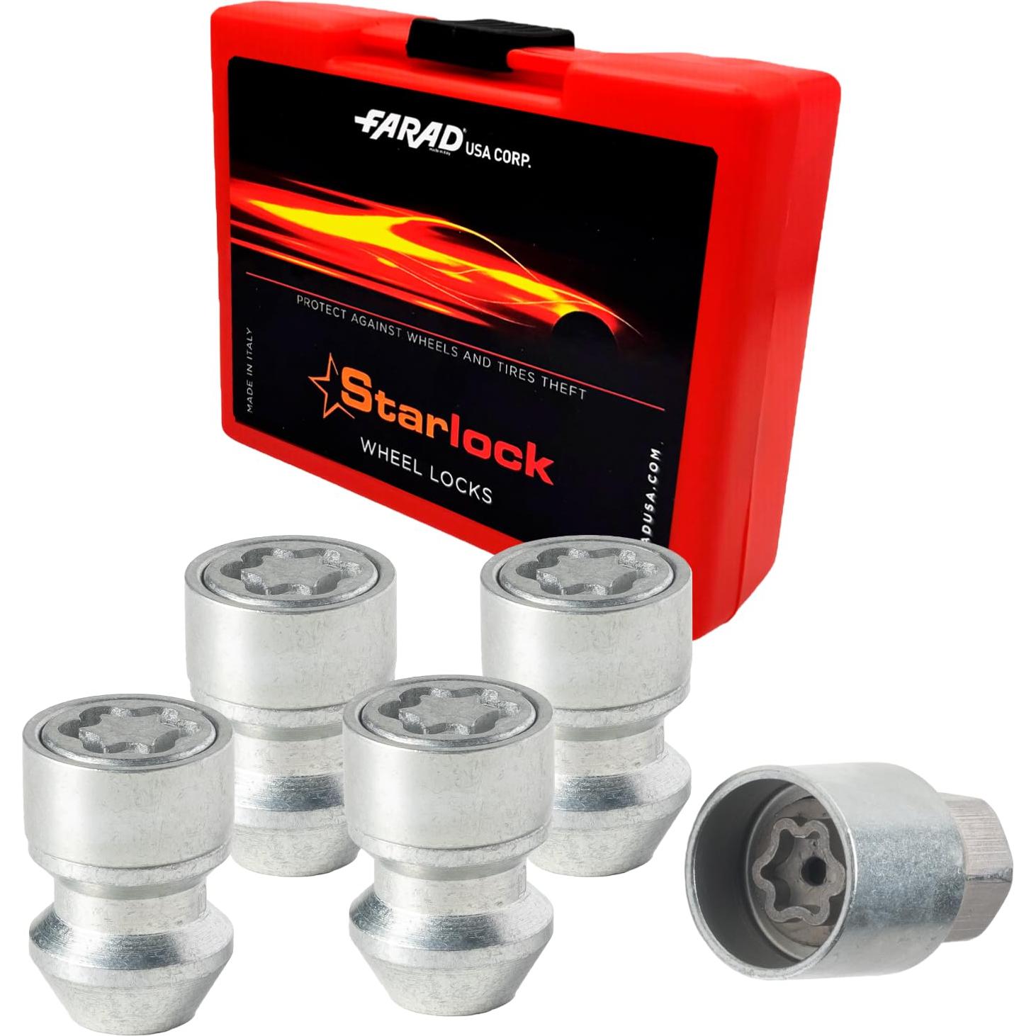 Kit de Bloqueo de Tuercas de Rueda Farad M12 x 1.25 para Subaru