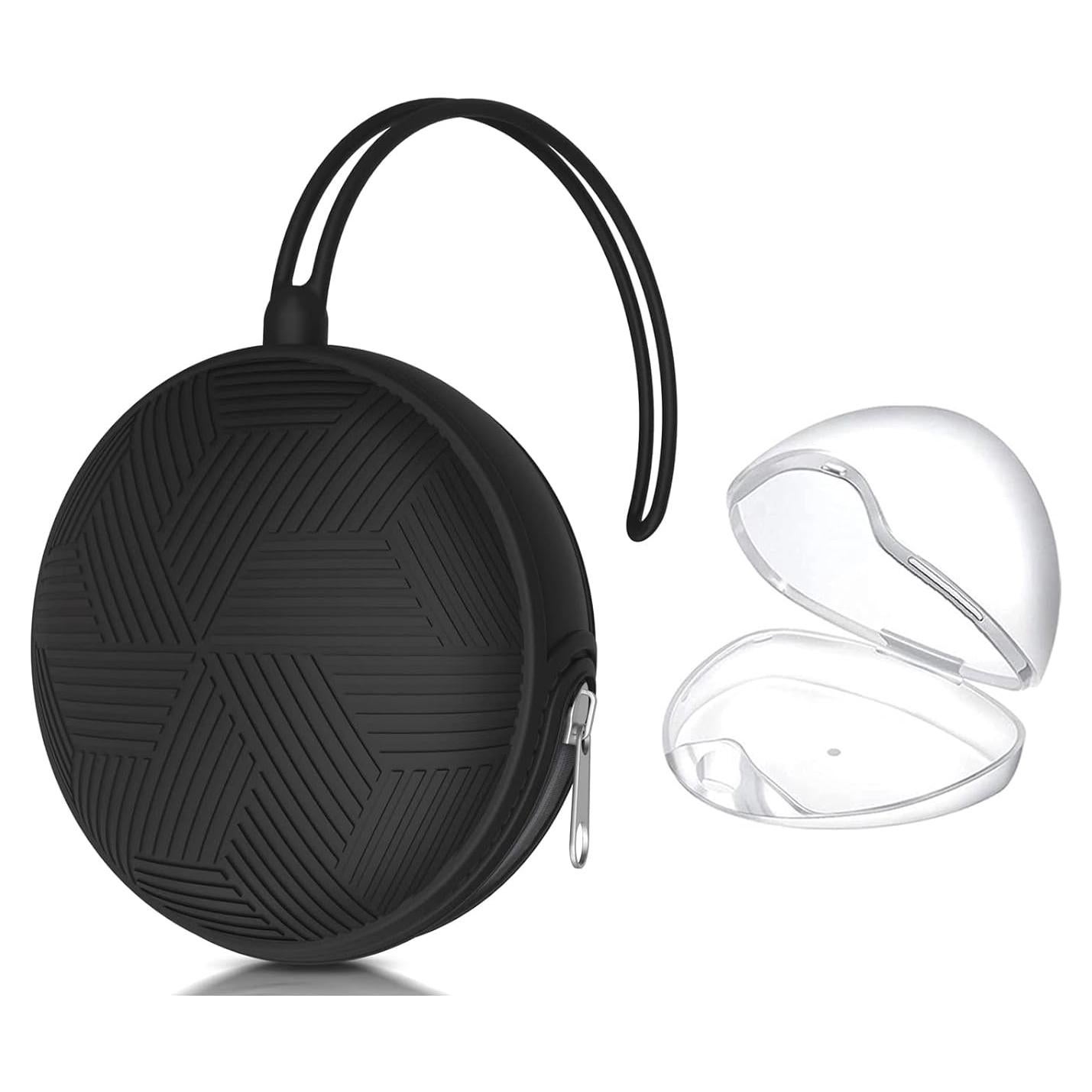 Estuche para Chupete Smlpuame de Silicona Libre de BPA - Negro