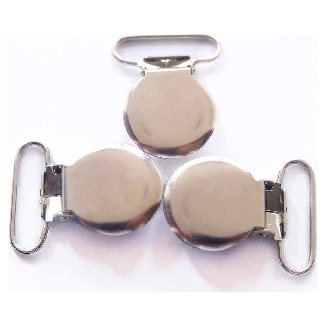 Clips de Suspensión Plateados Sutoyuen 10pcs 2.54cm