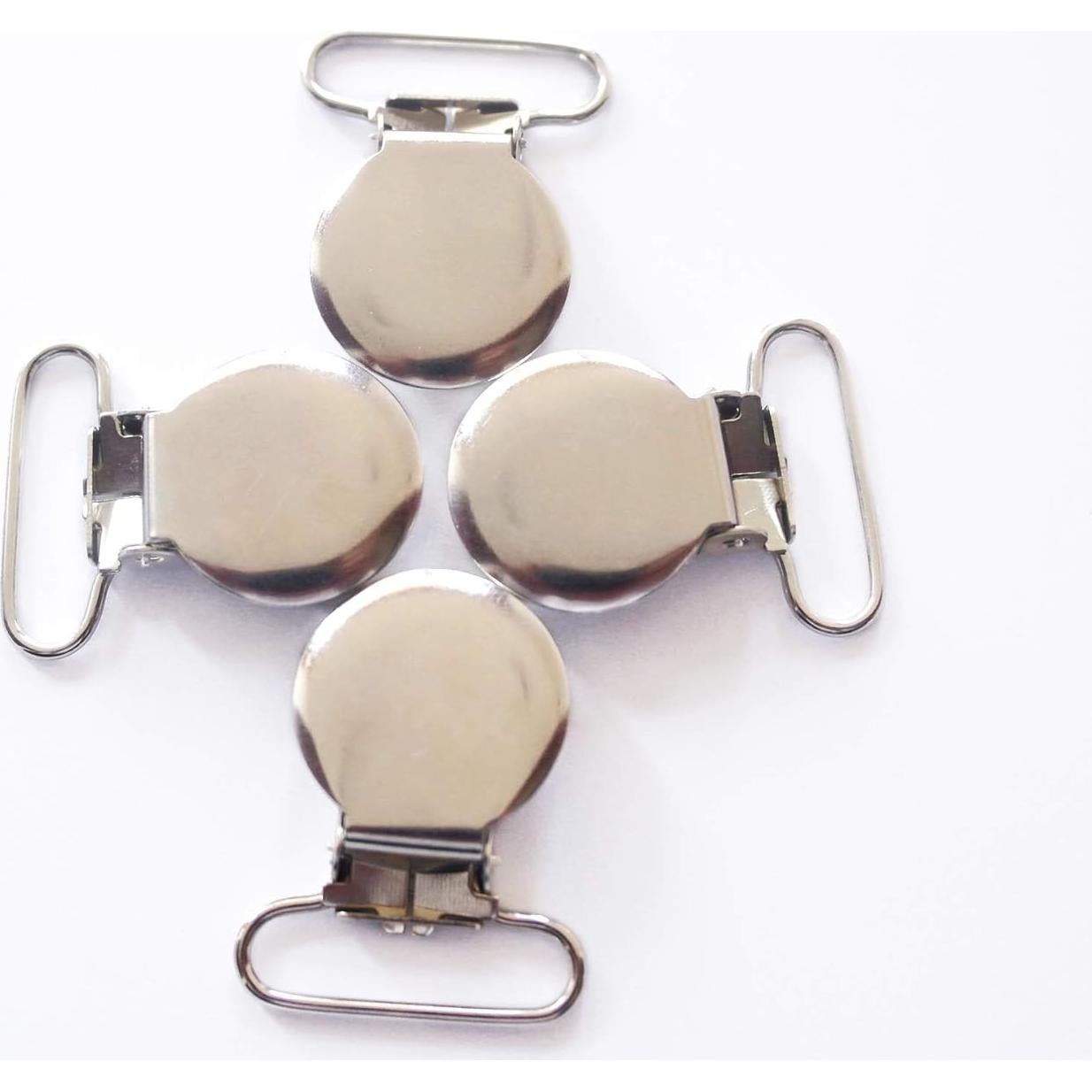 Clips de Suspensión Plateados Sutoyuen 10pcs 2.54cm