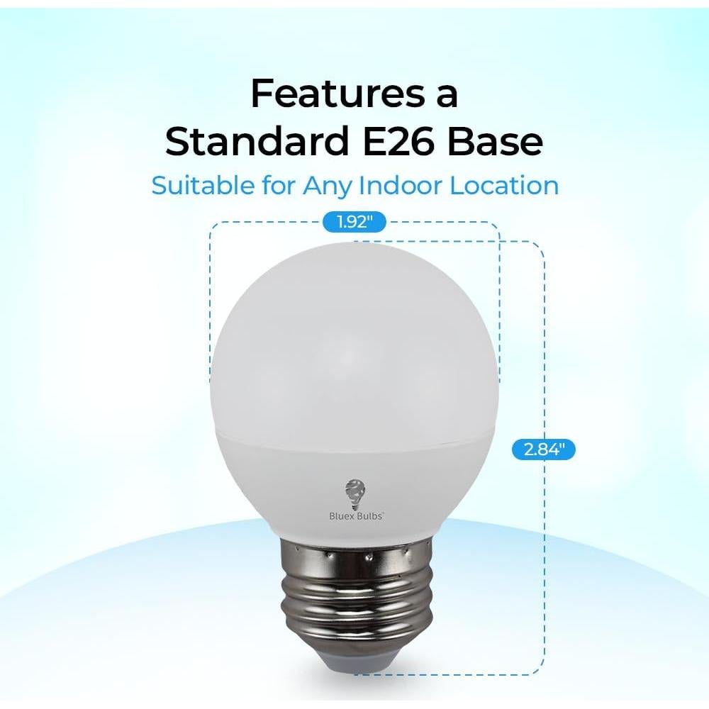 Bombillas LED G16 Bluex Paquete de 6 - 6W 550 Lúmenes 3000K