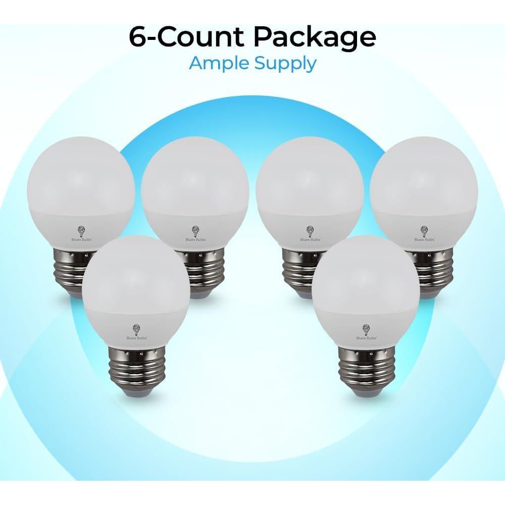 Bombillas LED G16 Bluex Paquete de 6 - 6W 550 Lúmenes 3000K