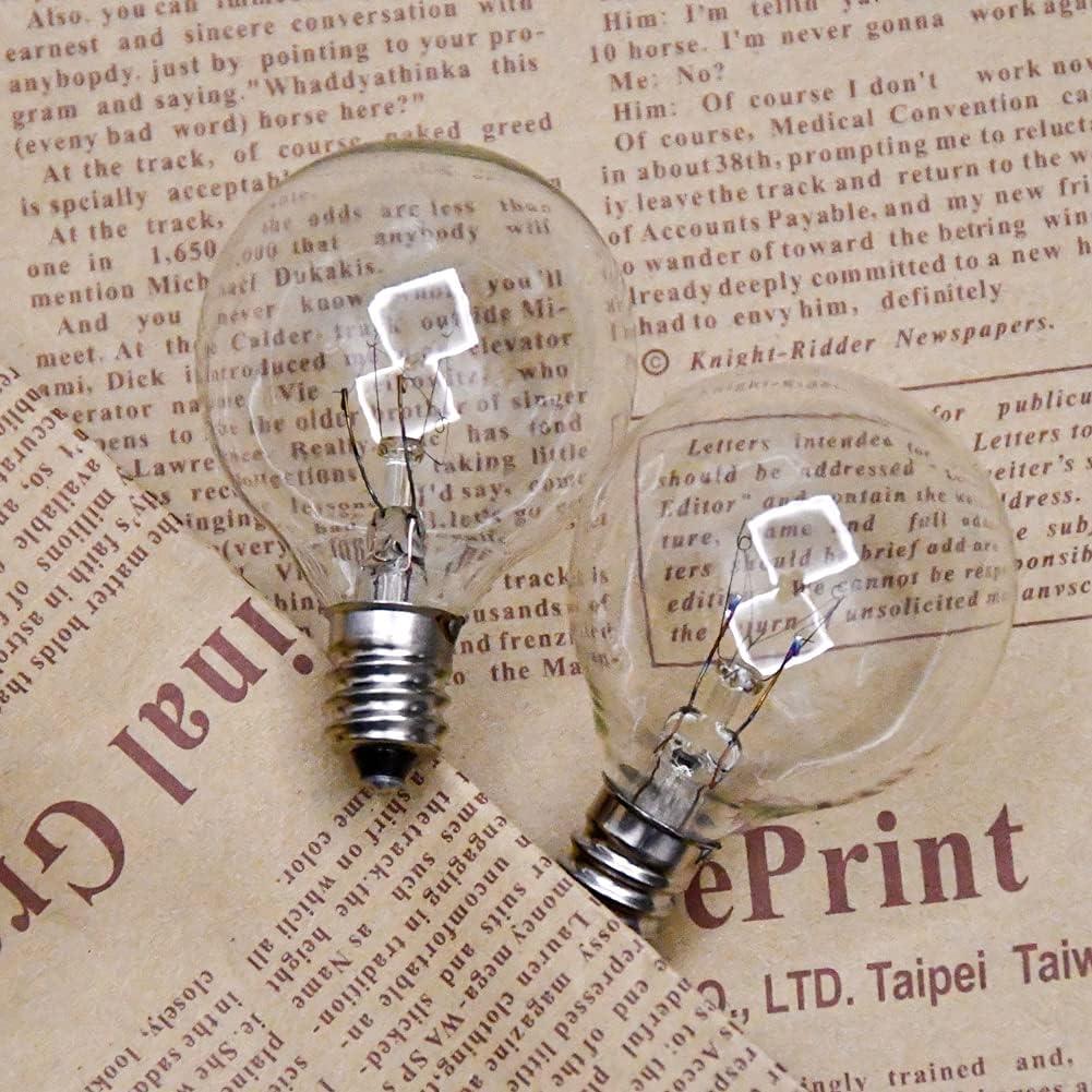 Paquete de 50 bombillas G40 Goothy E12 5W 2200K claras