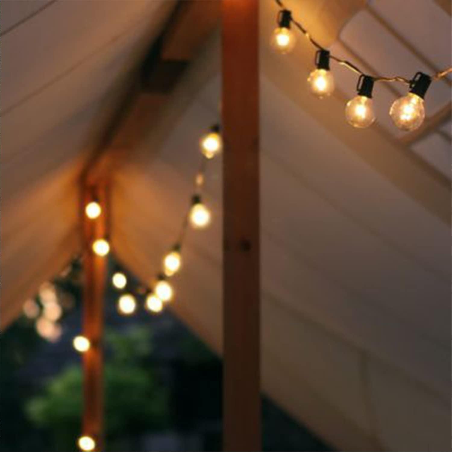 Paquete de 50 bombillas G40 Goothy E12 5W 2200K claras