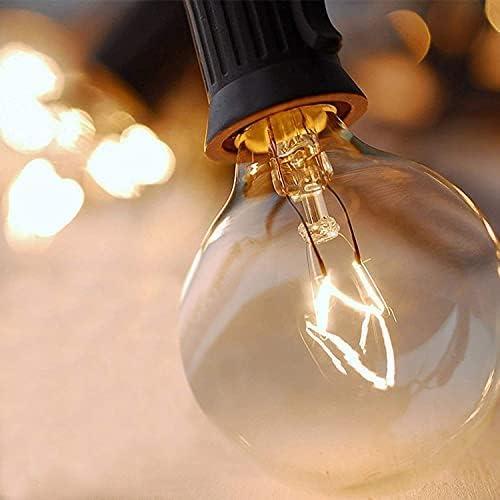 Paquete de 50 bombillas G40 Goothy E12 5W 2200K claras