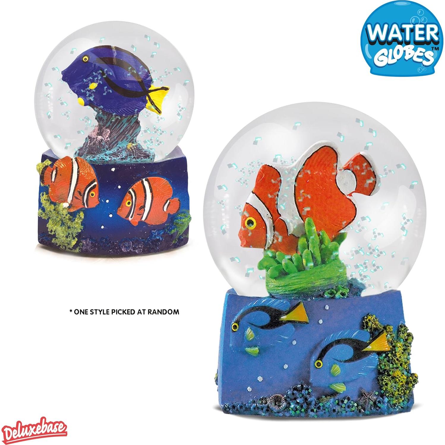 Globo de Agua Deluxebase con Pez de Arrecife 8.38 cm