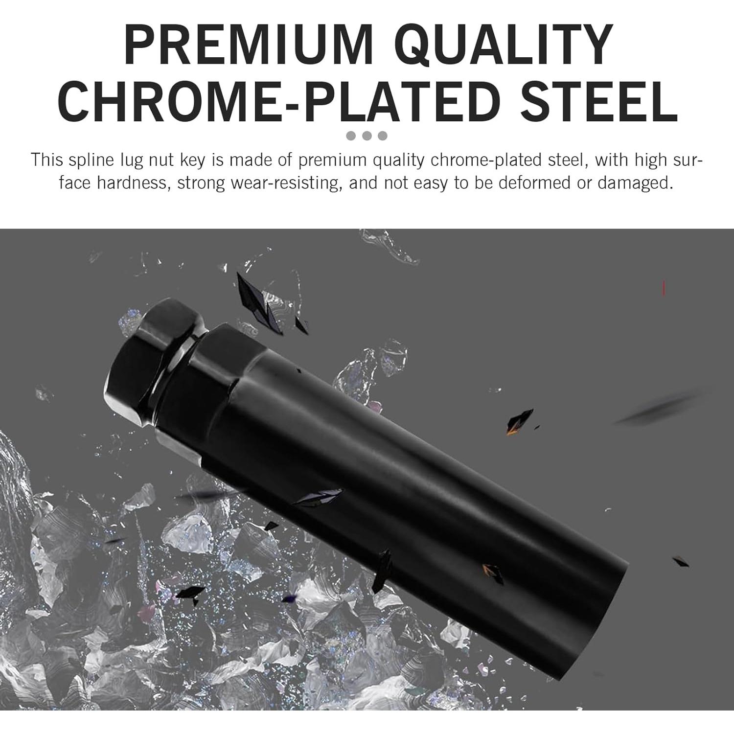 Socket de Tuerca de 6 Puntas Zikefest 21mm 22mm Cromado