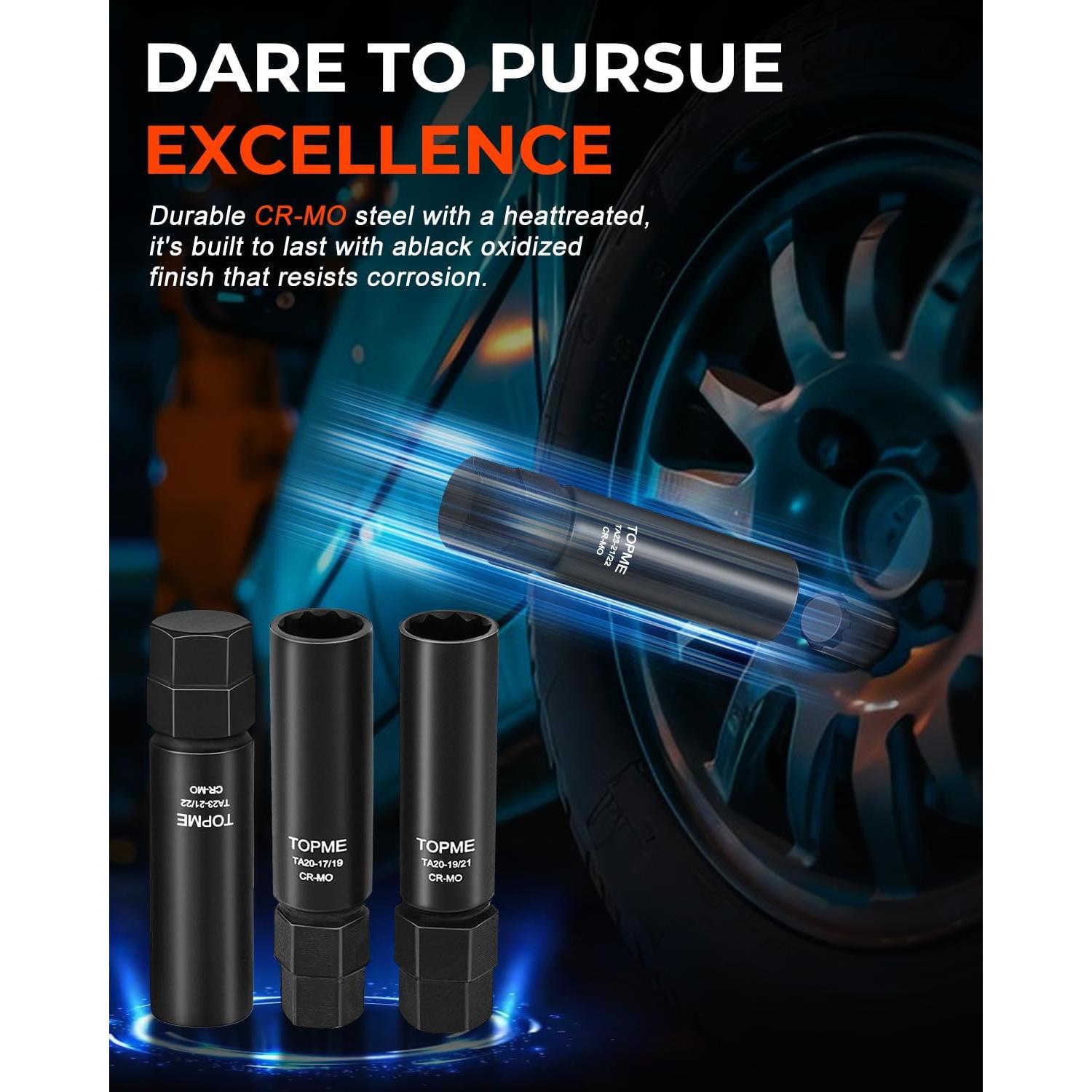 Enchufe de Tuerca 10 Spline Topme para Camiones y SUV