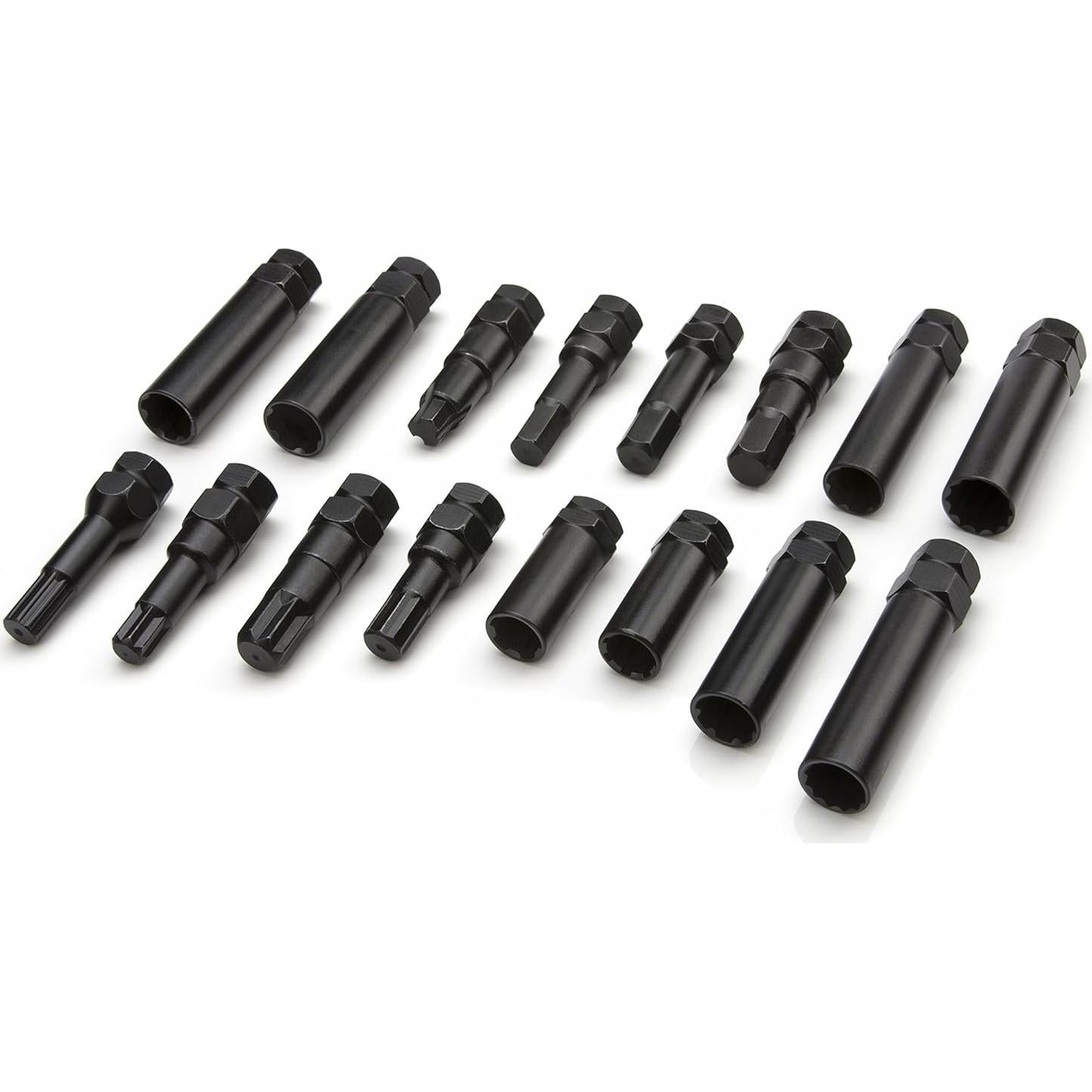 Juego de Llaves de Tuercas de Seguridad Steelman Pro 78537 - 16 Piezas