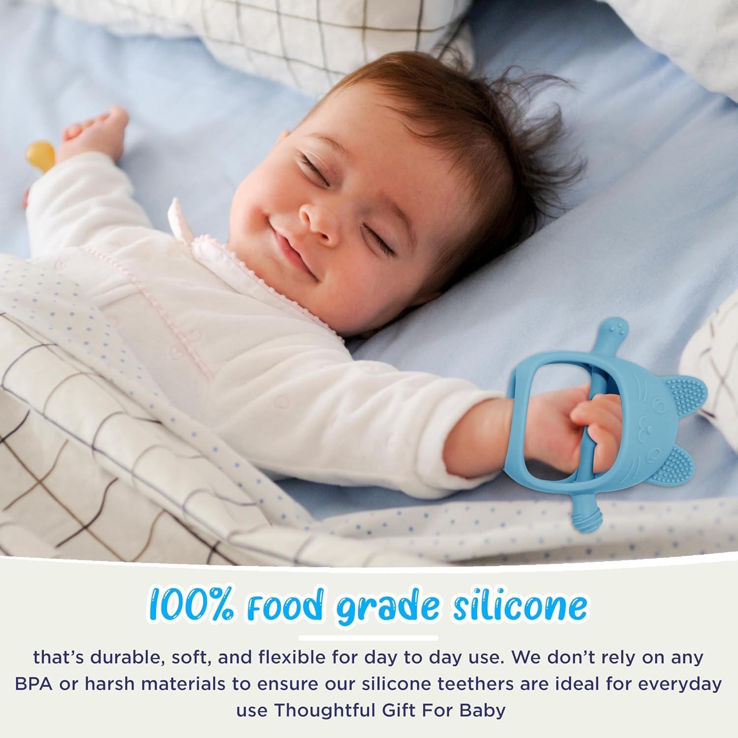 Conjunto de Juguetes de Dentición Fun-Z-Play 3 en 1 Azul