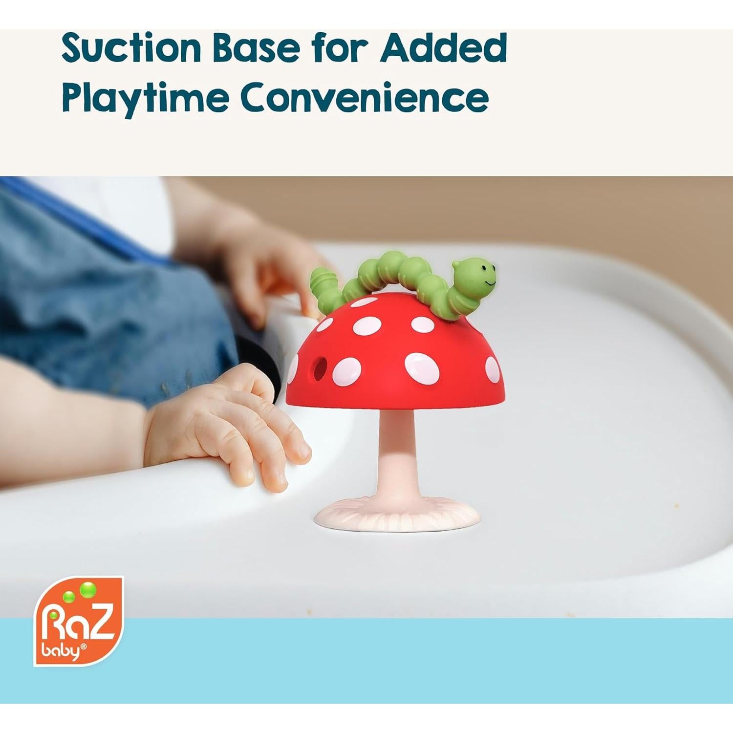 Mordedor Chompy Grip RaZbaby Silicona 3M+ Texturas Alivio